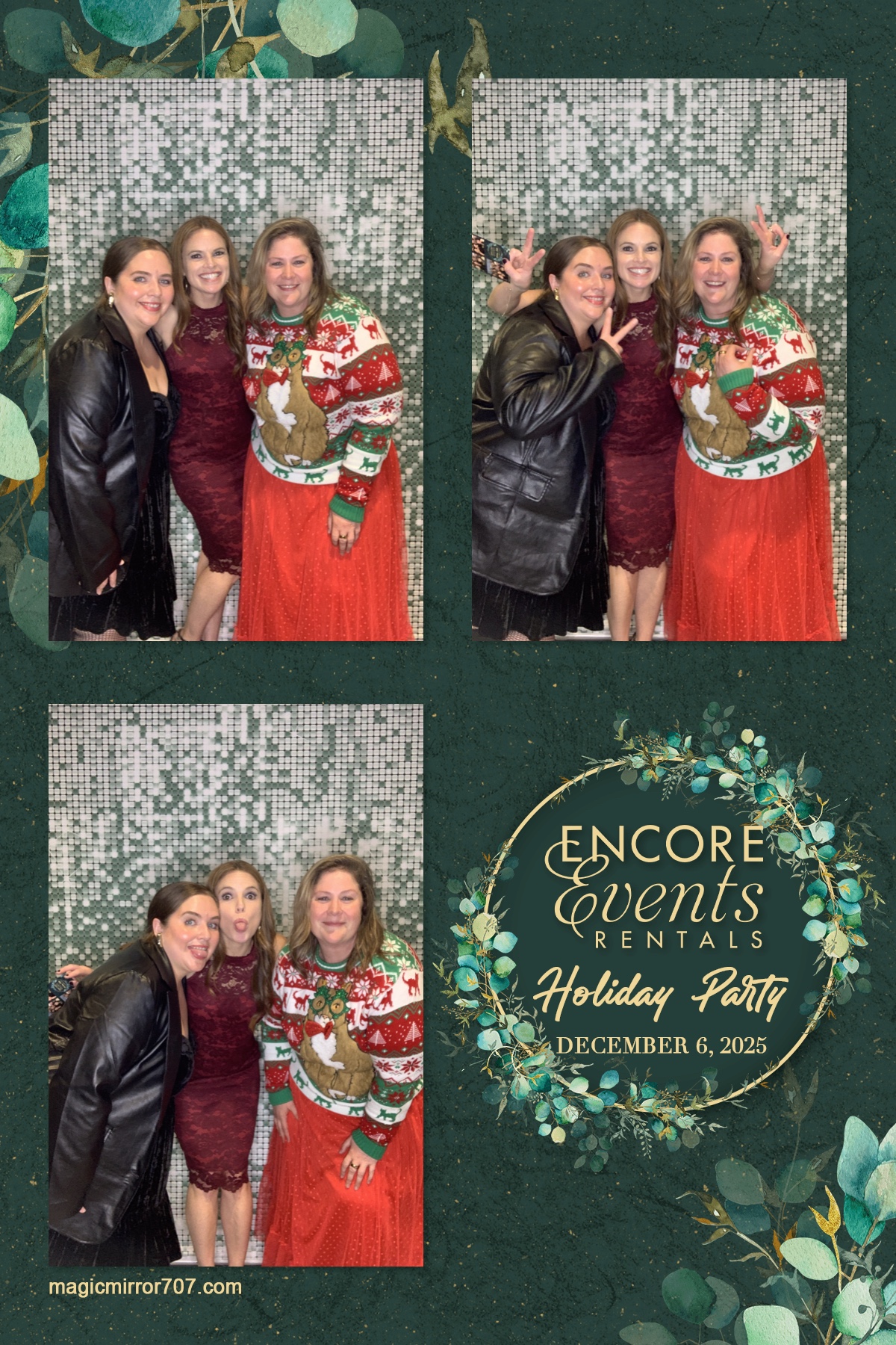 Encore Holiday Party | View more photos from the event at gallery.magicmirror707.com/u/MagicMirror707/Encore-Holiday-Party