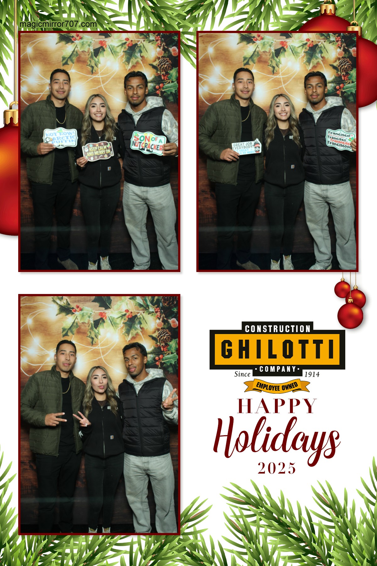 Ghilotti Holiday Party 2025 | View more photos from the event at gallery.magicmirror707.com/u/MagicMirror707/Ghilotti-Holiday-Party-2025