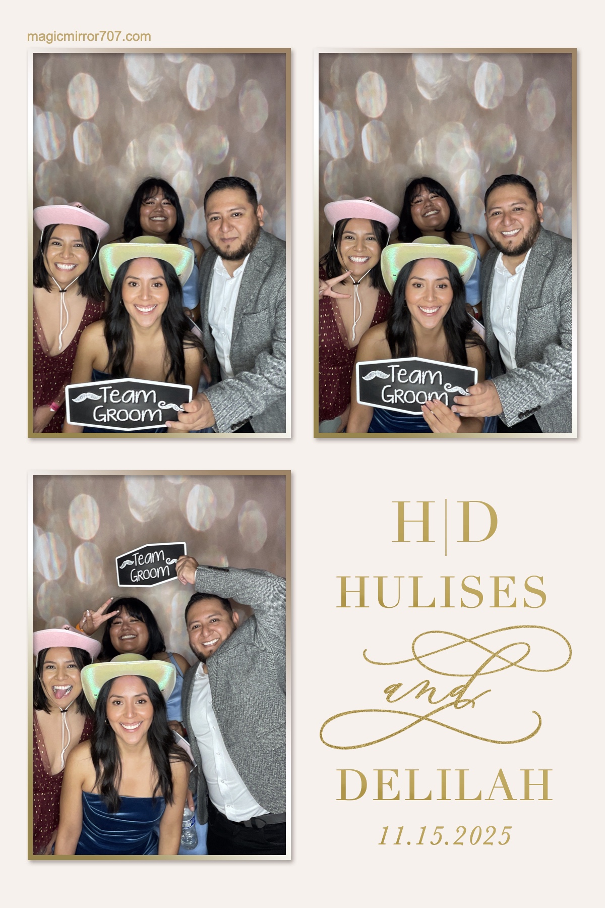 Hulises and Delilah's Wedding | View more photos from the event at gallery.magicmirror707.com/u/MagicMirror707/Hulises-and-Delilahs-Wedding