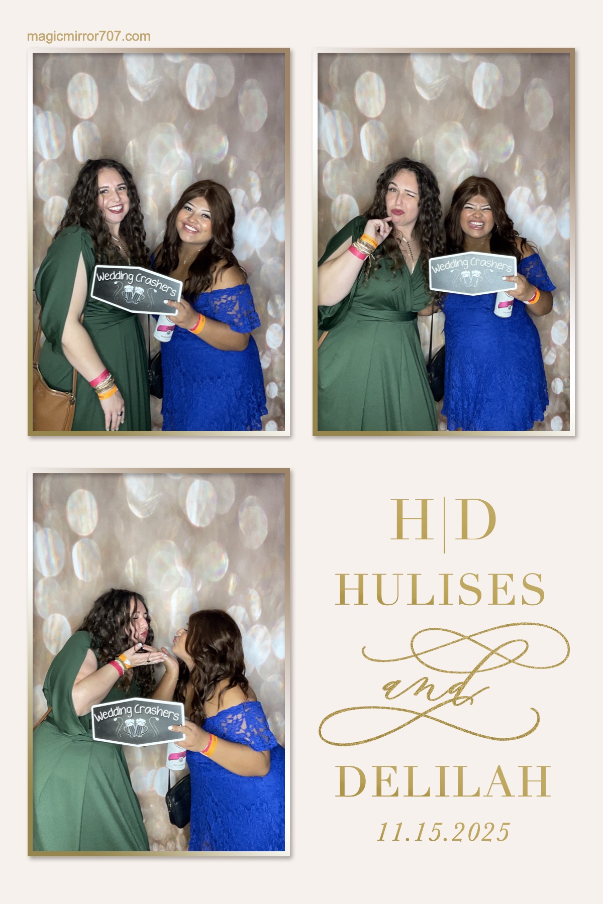 Hulises and Delilah's Wedding | View more photos from the event at gallery.magicmirror707.com/u/MagicMirror707/Hulises-and-Delilahs-Wedding