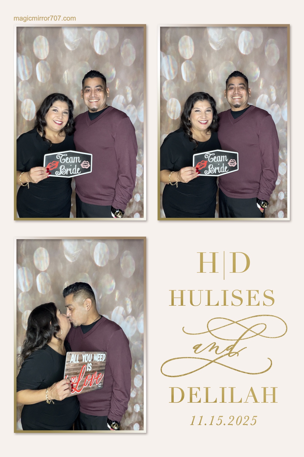 Hulises and Delilah's Wedding | View more photos from the event at gallery.magicmirror707.com/u/MagicMirror707/Hulises-and-Delilahs-Wedding