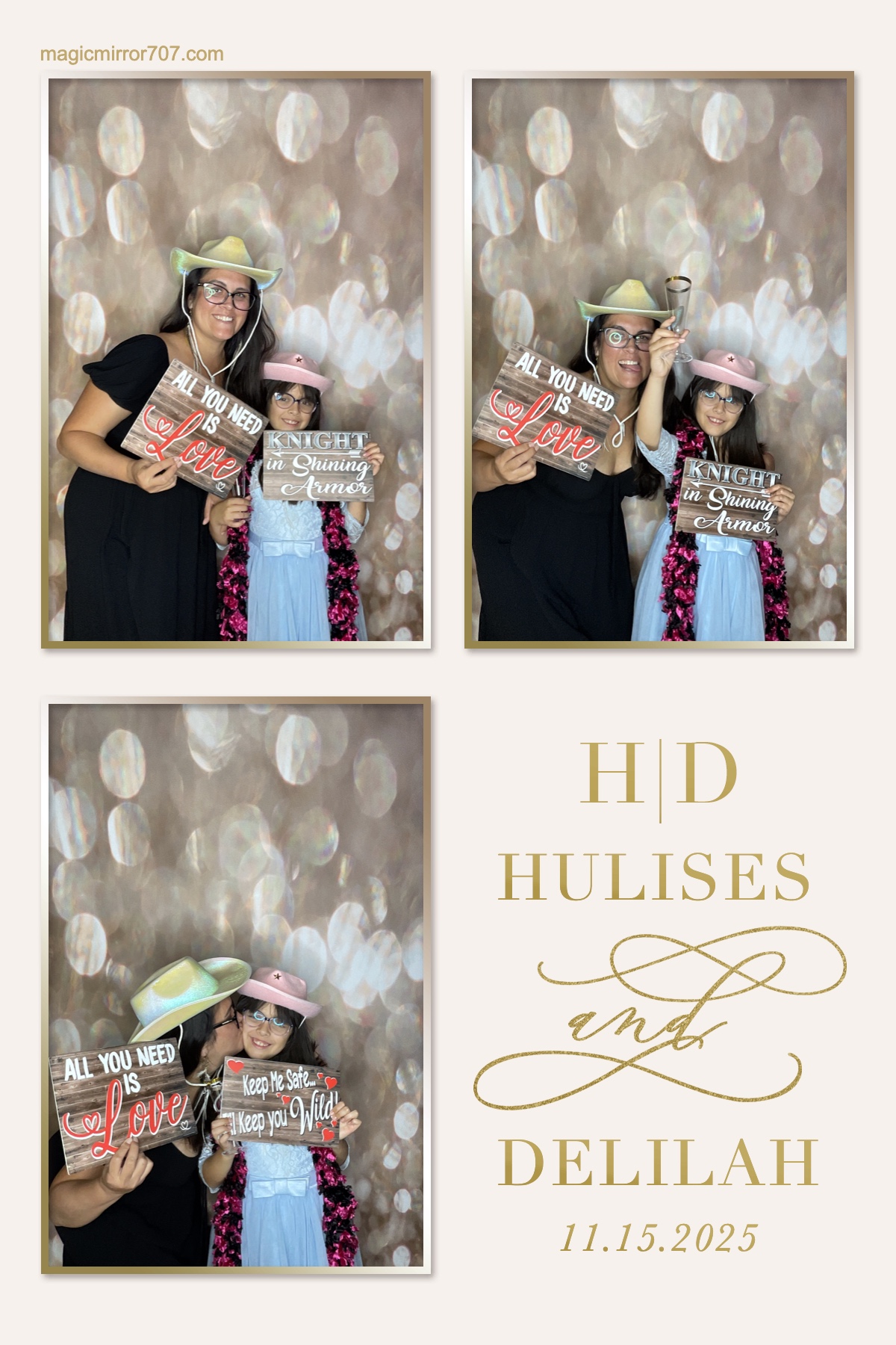 Hulises and Delilah's Wedding | View more photos from the event at gallery.magicmirror707.com/u/MagicMirror707/Hulises-and-Delilahs-Wedding