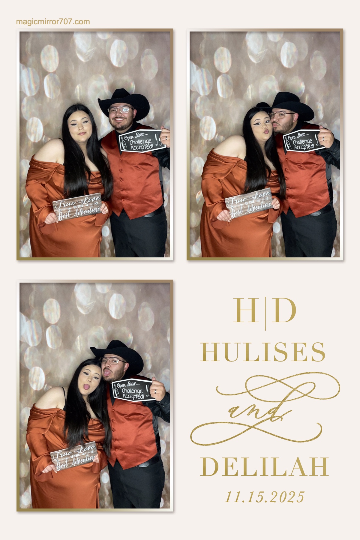 Hulises and Delilah's Wedding | View more photos from the event at gallery.magicmirror707.com/u/MagicMirror707/Hulises-and-Delilahs-Wedding