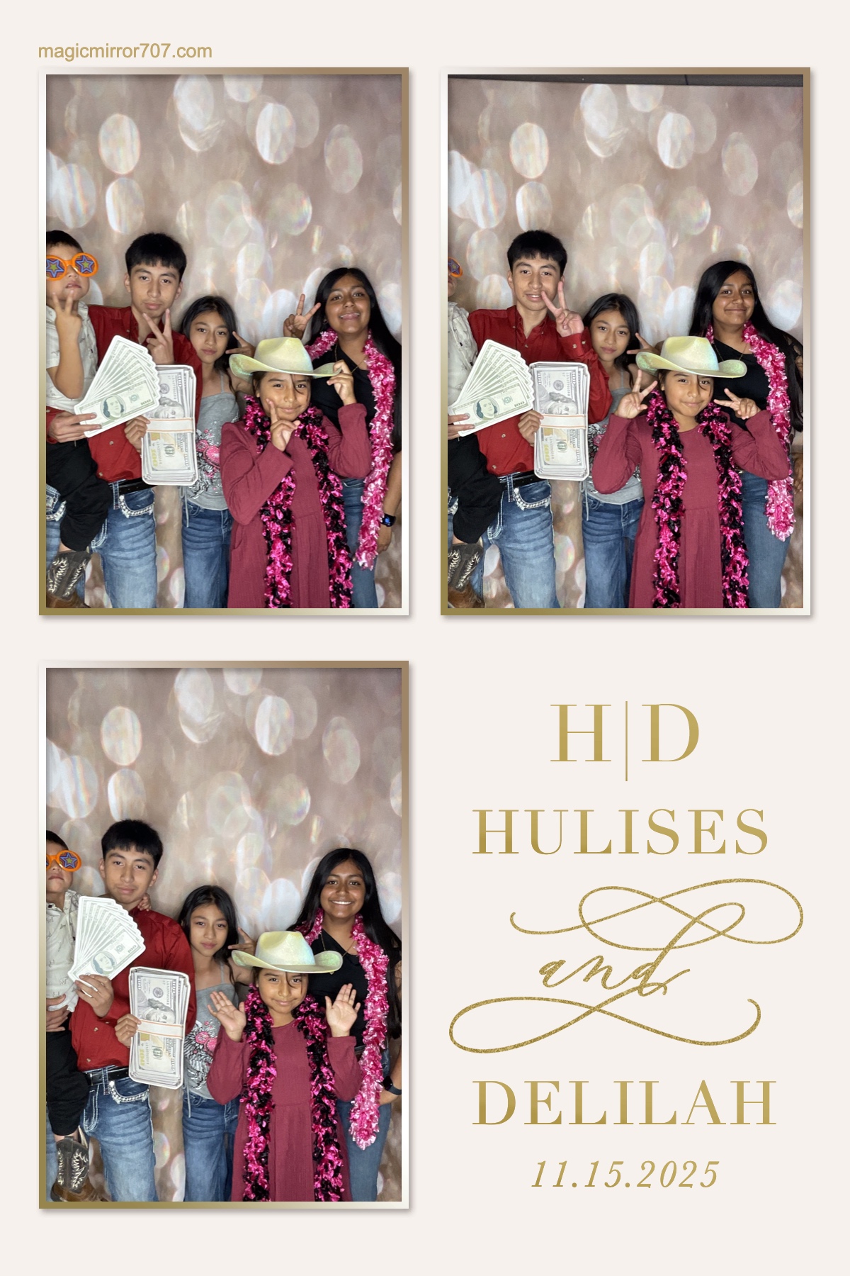 Hulises and Delilah's Wedding | View more photos from the event at gallery.magicmirror707.com/u/MagicMirror707/Hulises-and-Delilahs-Wedding