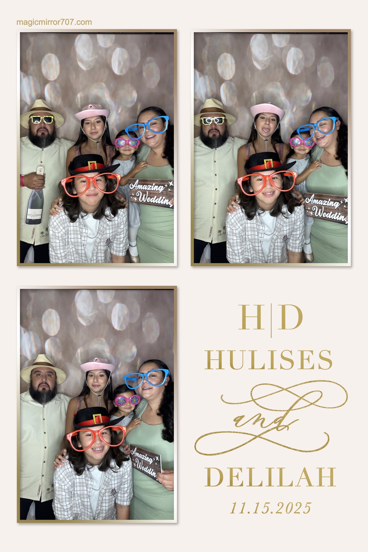 Hulises and Delilah's Wedding | View more photos from the event at gallery.magicmirror707.com/u/MagicMirror707/Hulises-and-Delilahs-Wedding