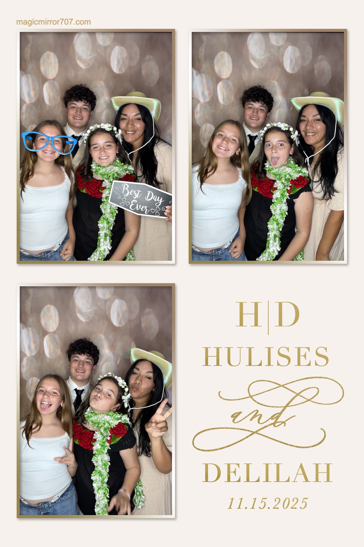 Hulises and Delilah's Wedding | View more photos from the event at gallery.magicmirror707.com/u/MagicMirror707/Hulises-and-Delilahs-Wedding