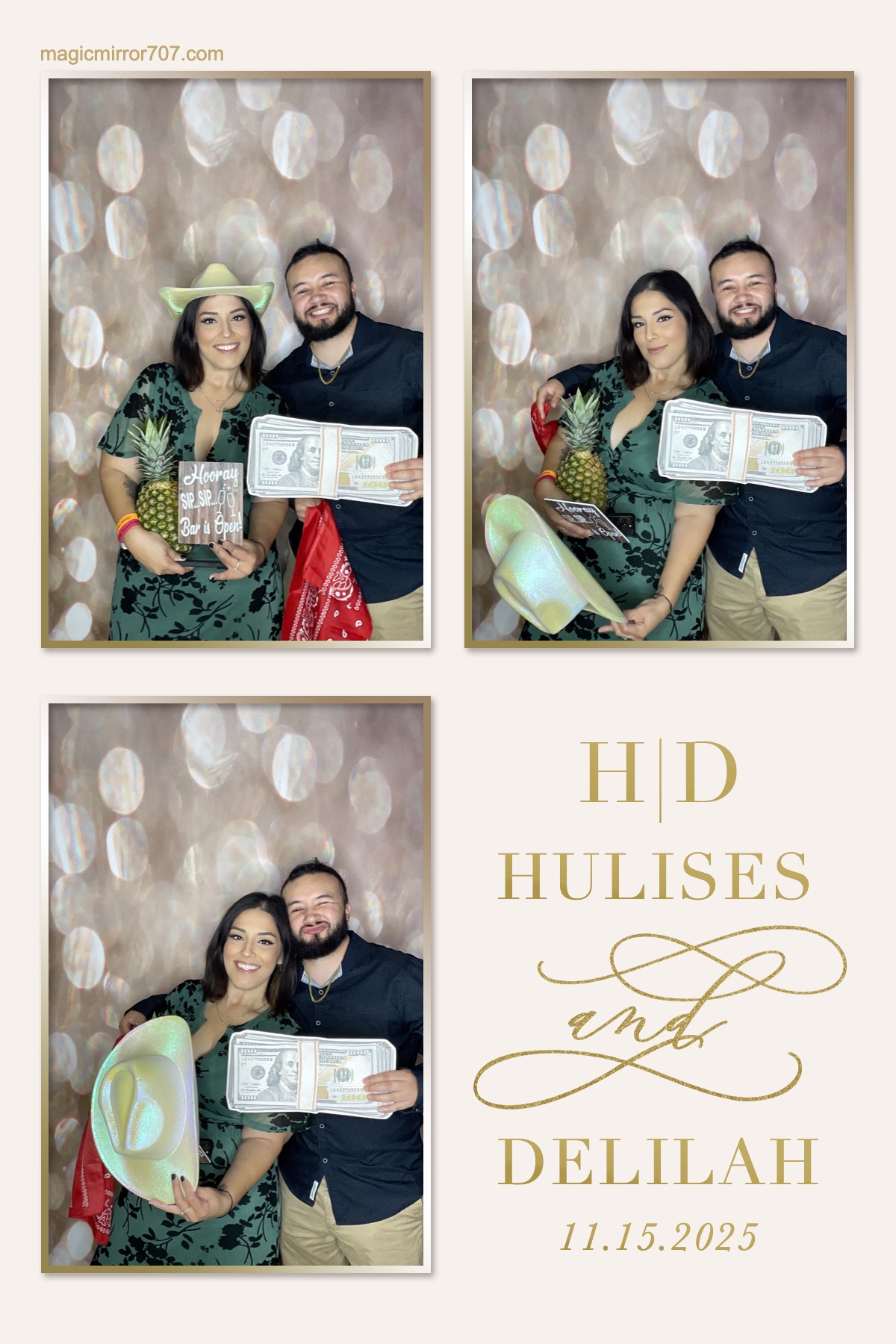 Hulises and Delilah's Wedding | View more photos from the event at gallery.magicmirror707.com/u/MagicMirror707/Hulises-and-Delilahs-Wedding