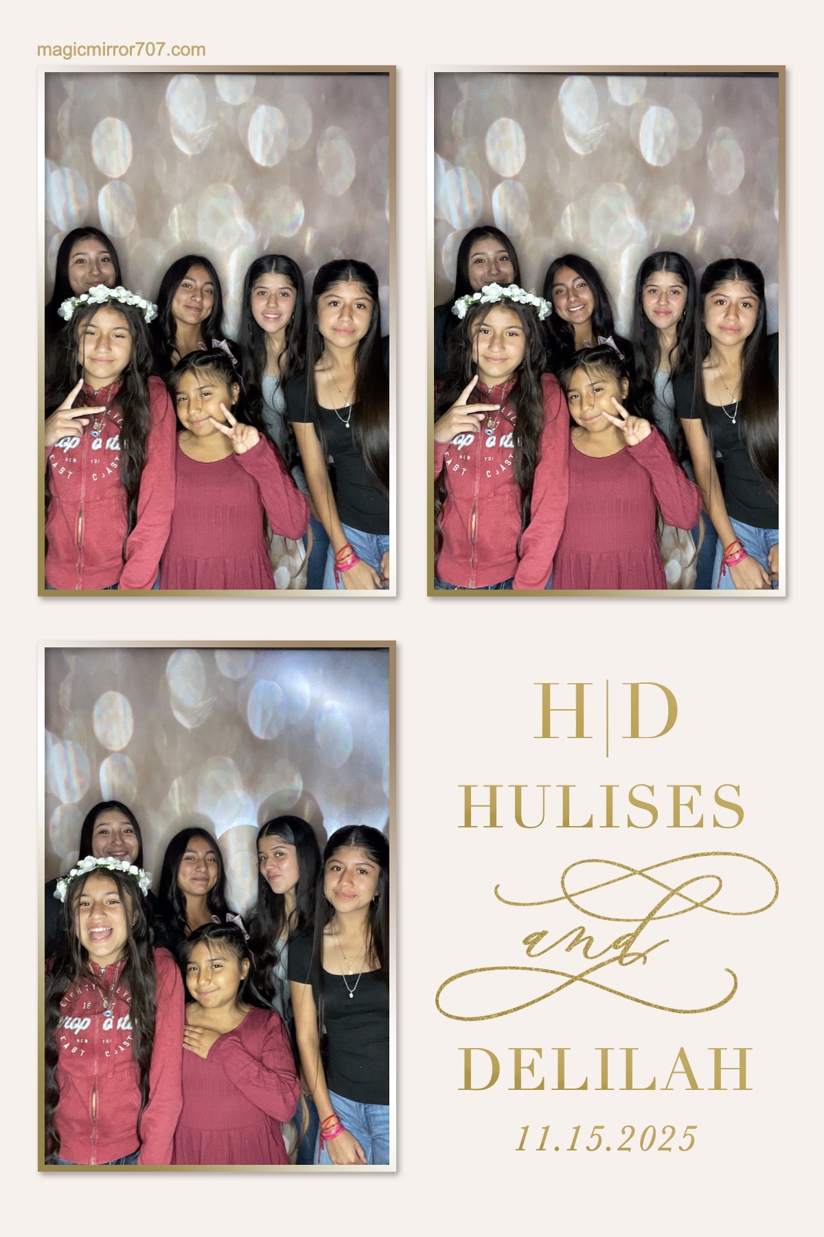 Hulises and Delilah's Wedding | View more photos from the event at gallery.magicmirror707.com/u/MagicMirror707/Hulises-and-Delilahs-Wedding