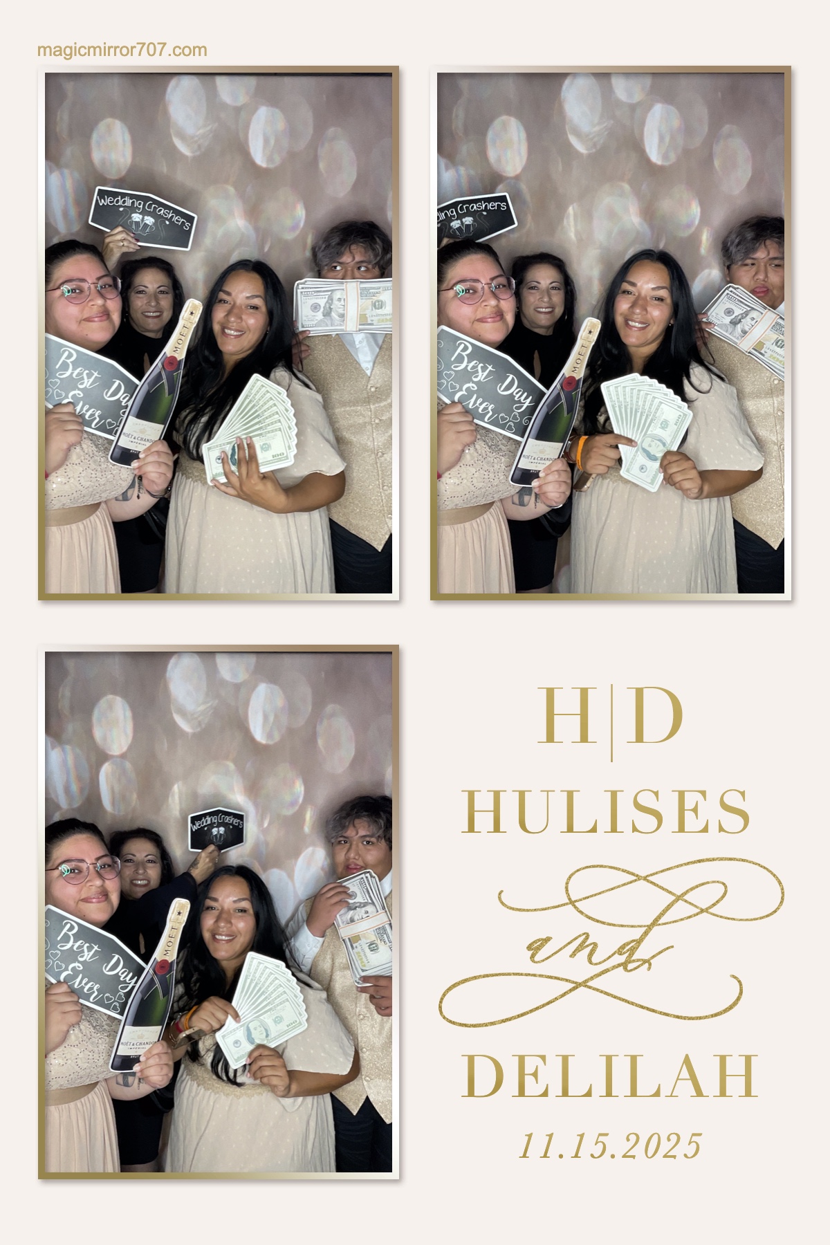 Hulises and Delilah's Wedding | View more photos from the event at gallery.magicmirror707.com/u/MagicMirror707/Hulises-and-Delilahs-Wedding