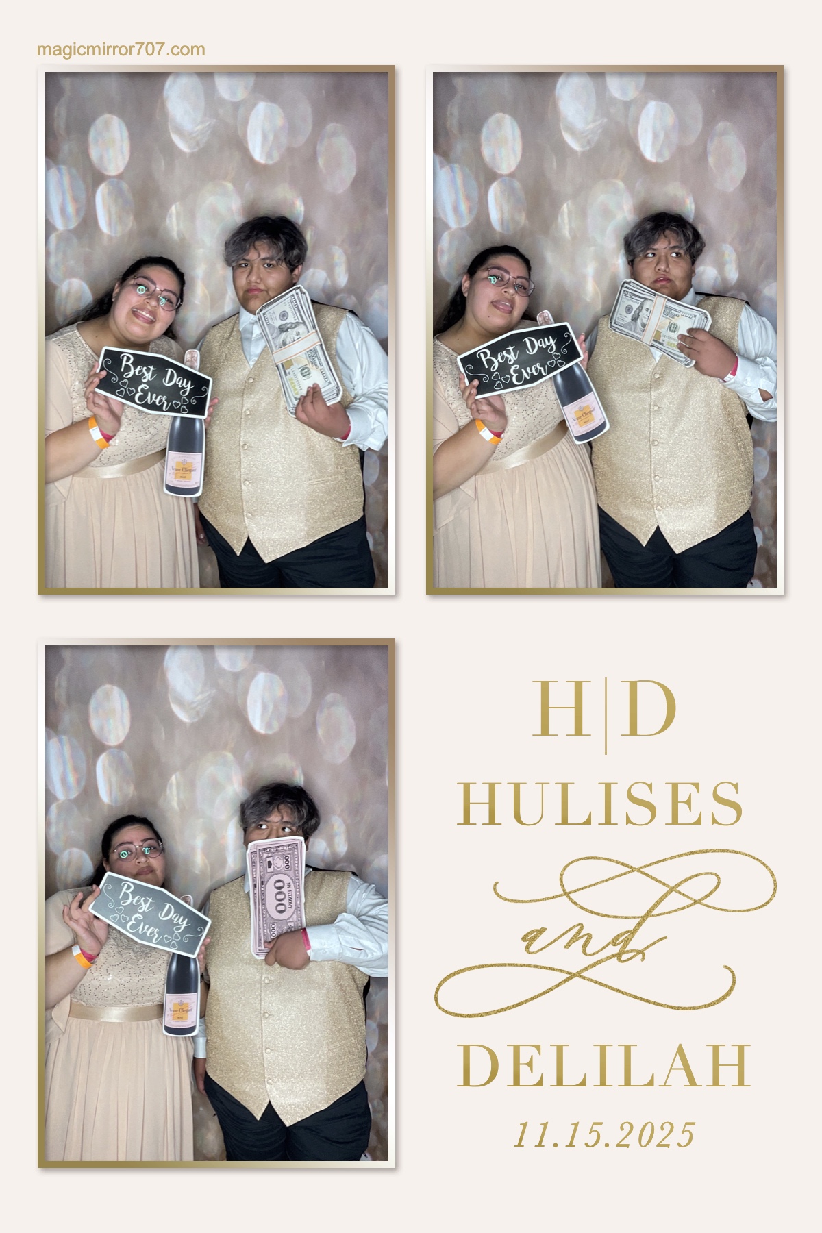 Hulises and Delilah's Wedding | View more photos from the event at gallery.magicmirror707.com/u/MagicMirror707/Hulises-and-Delilahs-Wedding