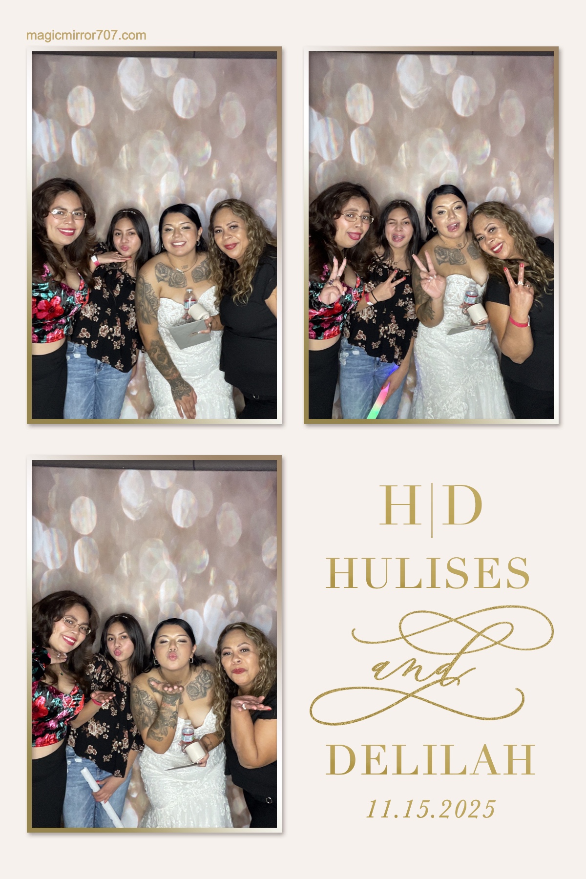 Hulises and Delilah's Wedding | View more photos from the event at gallery.magicmirror707.com/u/MagicMirror707/Hulises-and-Delilahs-Wedding