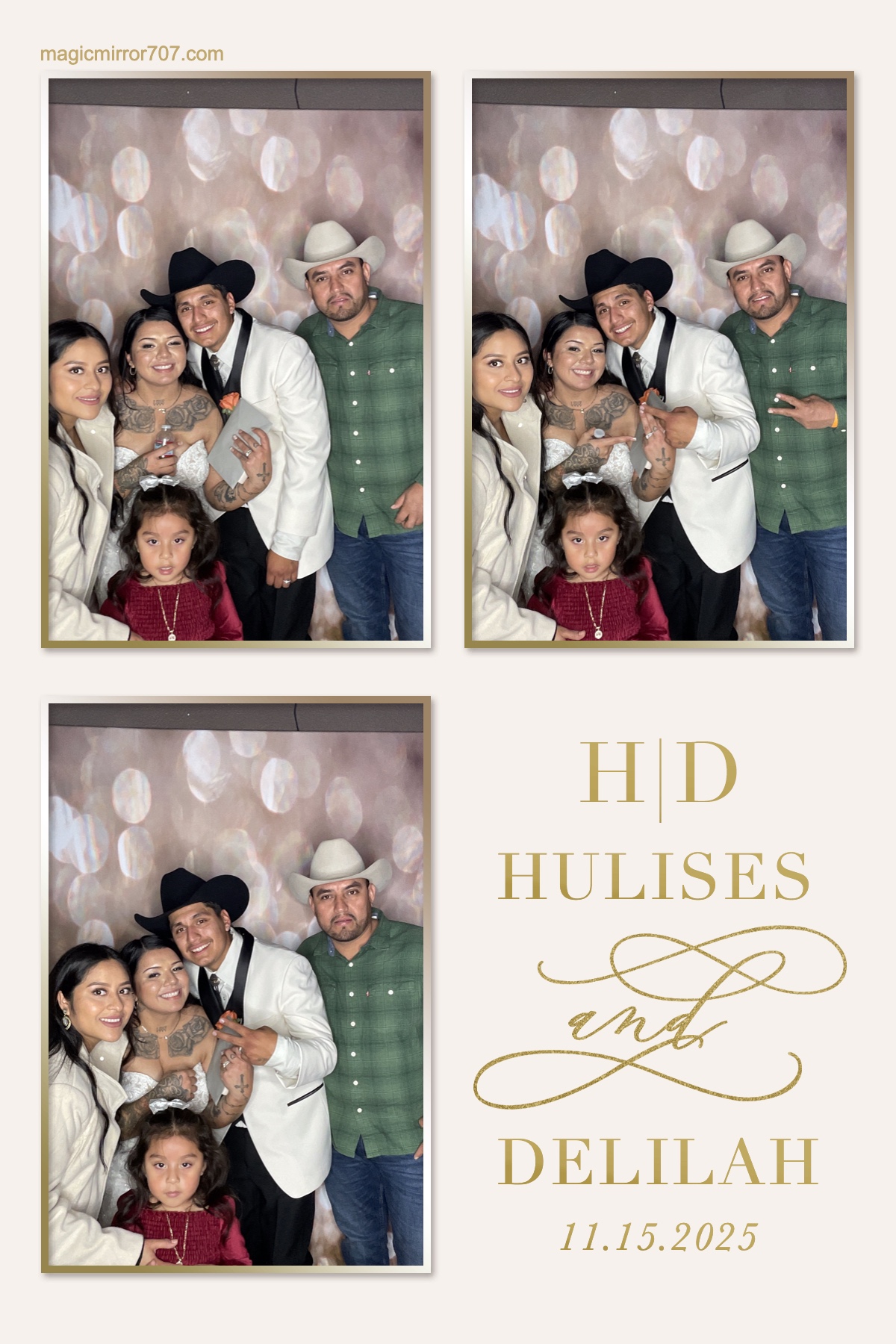 Hulises and Delilah's Wedding | View more photos from the event at gallery.magicmirror707.com/u/MagicMirror707/Hulises-and-Delilahs-Wedding