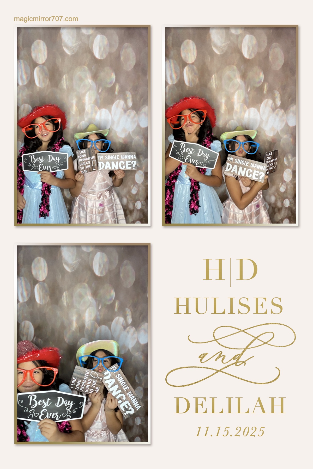 Hulises and Delilah's Wedding | View more photos from the event at gallery.magicmirror707.com/u/MagicMirror707/Hulises-and-Delilahs-Wedding