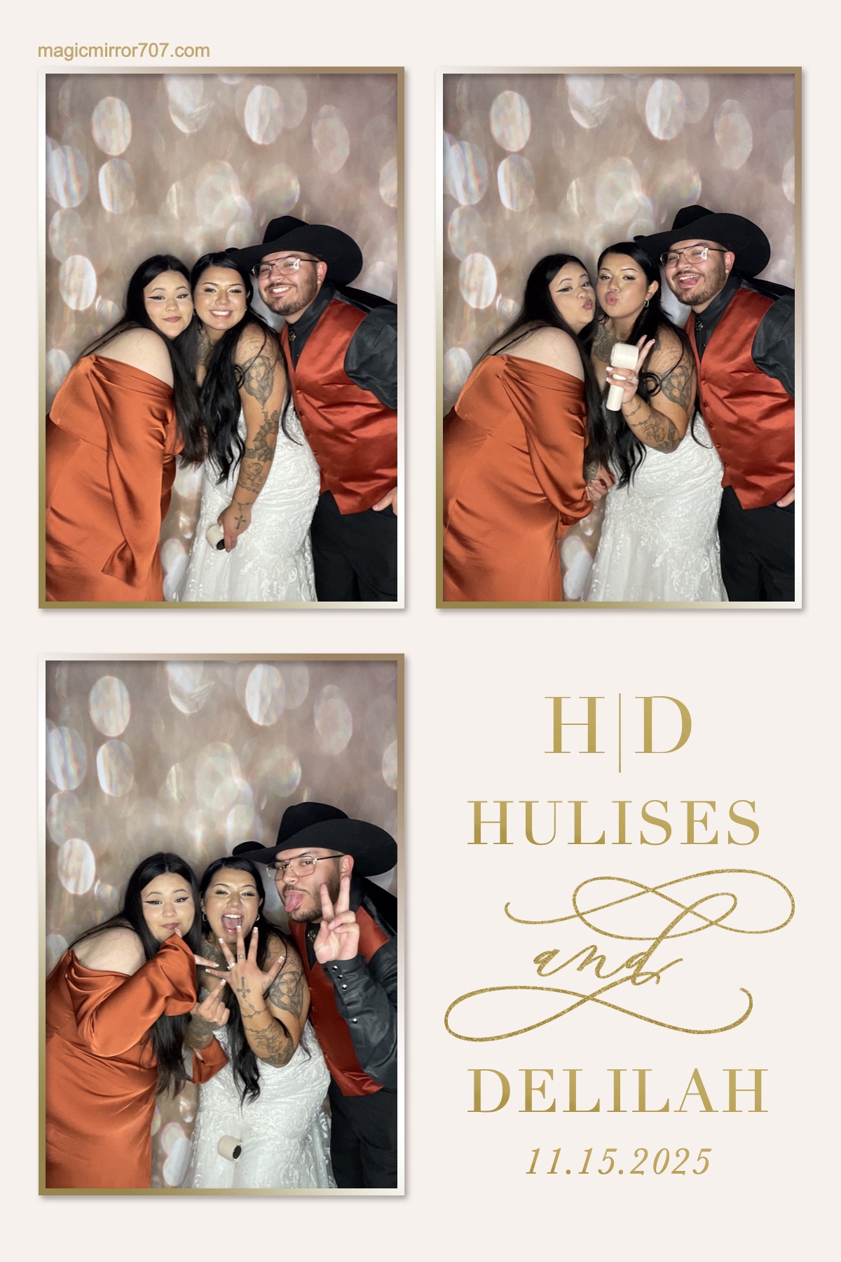 Hulises and Delilah's Wedding | View more photos from the event at gallery.magicmirror707.com/u/MagicMirror707/Hulises-and-Delilahs-Wedding