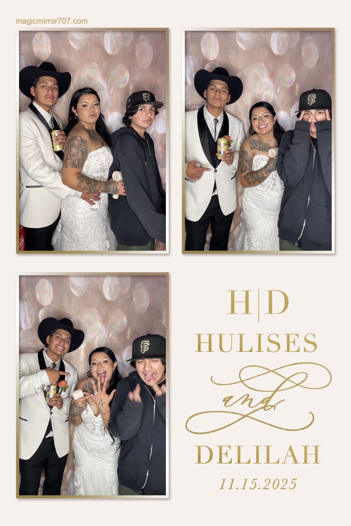 Hulises and Delilah's Wedding | View more photos from the event at gallery.magicmirror707.com/u/MagicMirror707/Hulises-and-Delilahs-Wedding