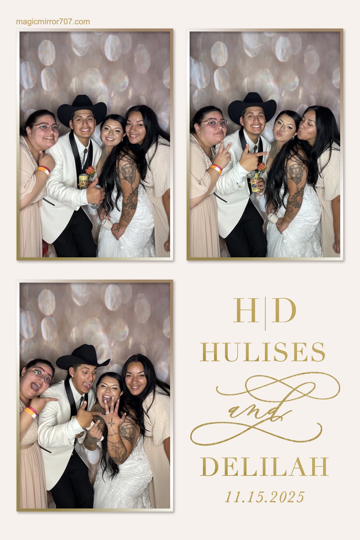 Hulises and Delilah's Wedding | View more photos from the event at gallery.magicmirror707.com/u/MagicMirror707/Hulises-and-Delilahs-Wedding