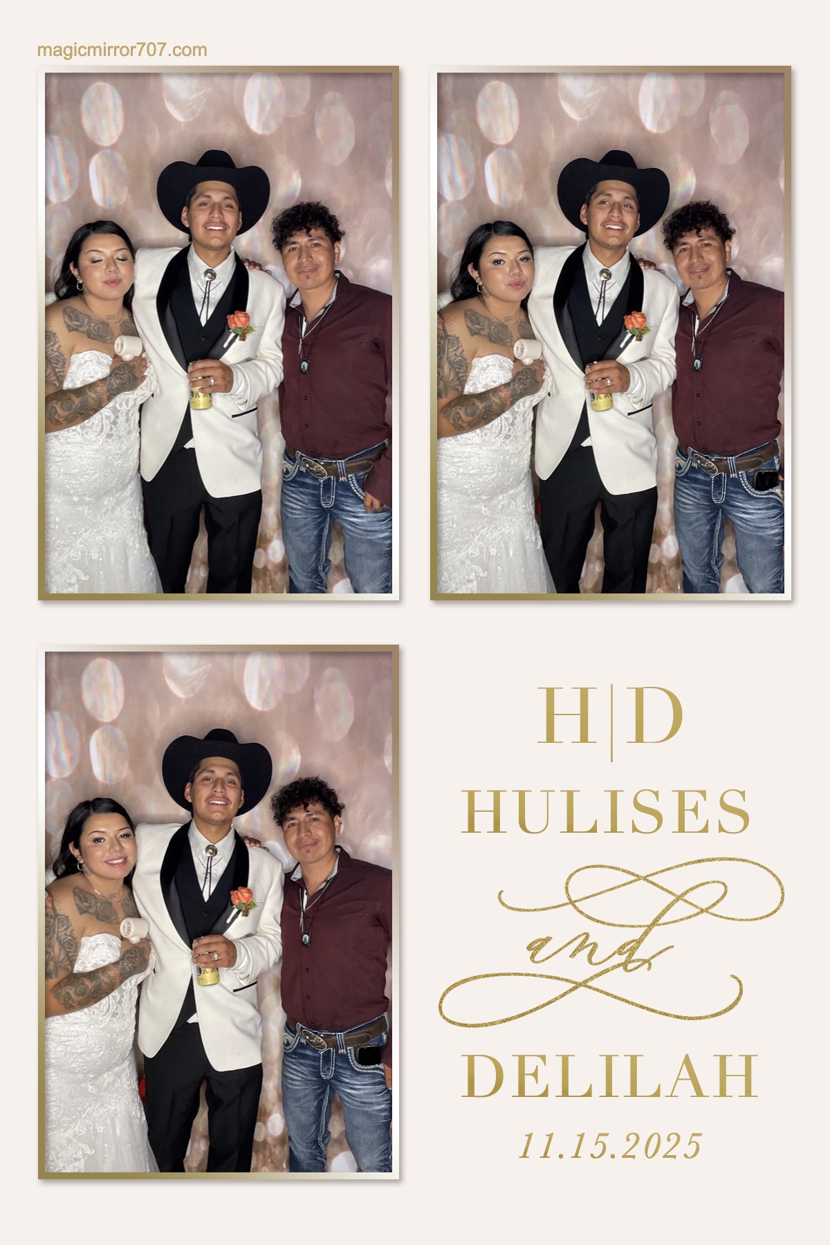 Hulises and Delilah's Wedding | View more photos from the event at gallery.magicmirror707.com/u/MagicMirror707/Hulises-and-Delilahs-Wedding