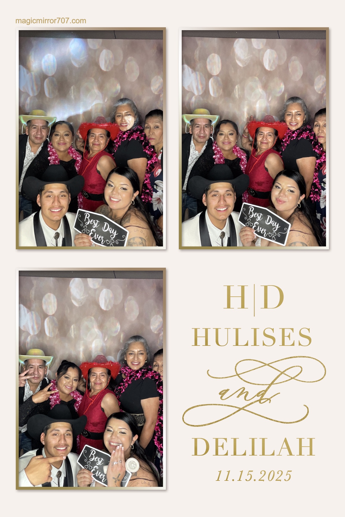 Hulises and Delilah's Wedding | View more photos from the event at gallery.magicmirror707.com/u/MagicMirror707/Hulises-and-Delilahs-Wedding