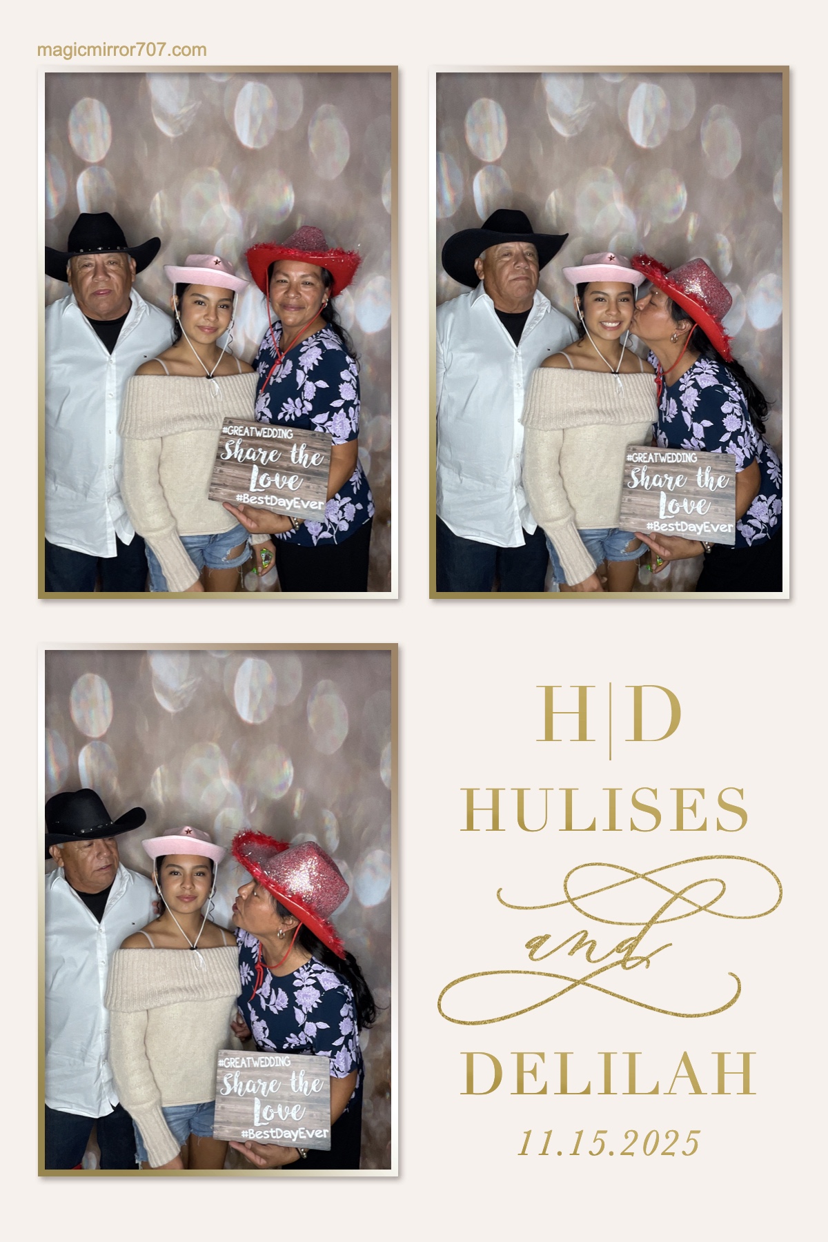 Hulises and Delilah's Wedding | View more photos from the event at gallery.magicmirror707.com/u/MagicMirror707/Hulises-and-Delilahs-Wedding