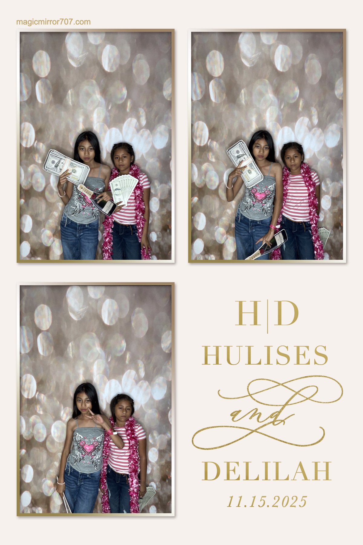 Hulises and Delilah's Wedding | View more photos from the event at gallery.magicmirror707.com/u/MagicMirror707/Hulises-and-Delilahs-Wedding