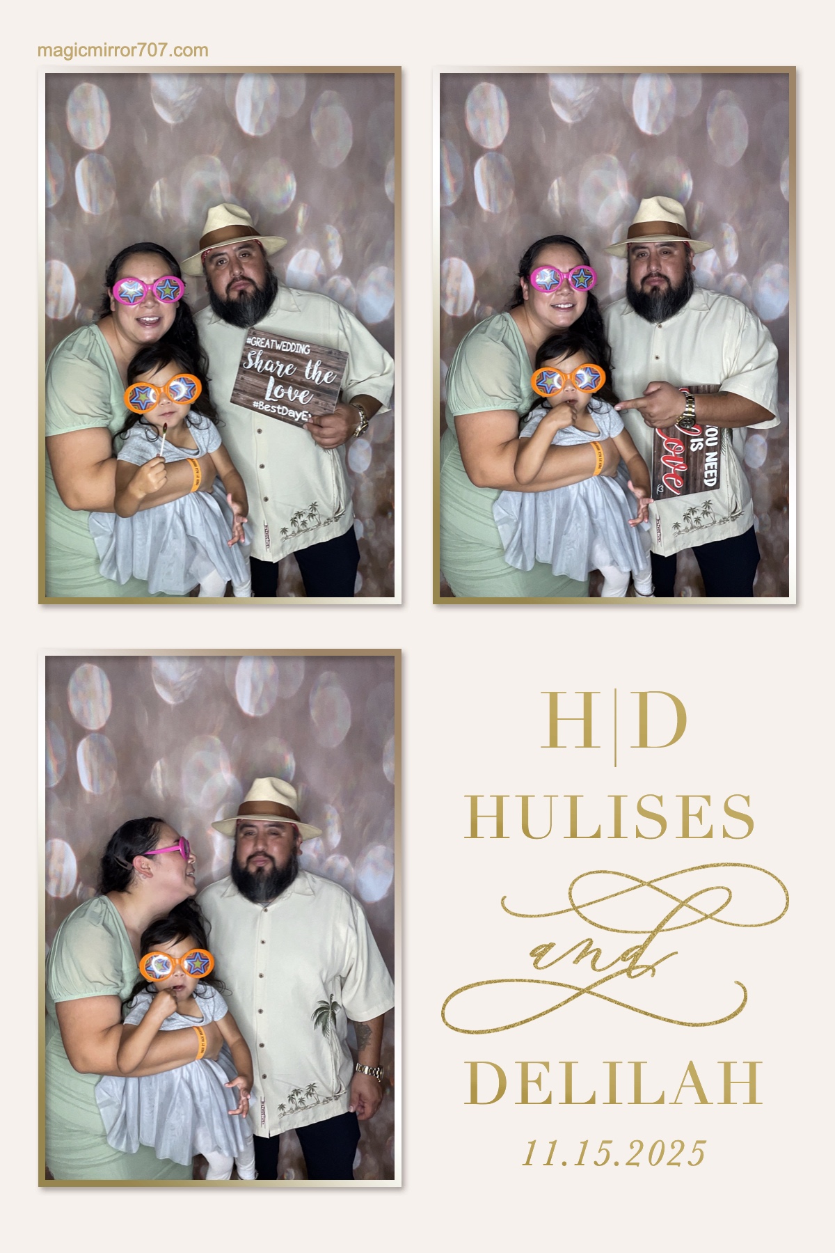 Hulises and Delilah's Wedding | View more photos from the event at gallery.magicmirror707.com/u/MagicMirror707/Hulises-and-Delilahs-Wedding