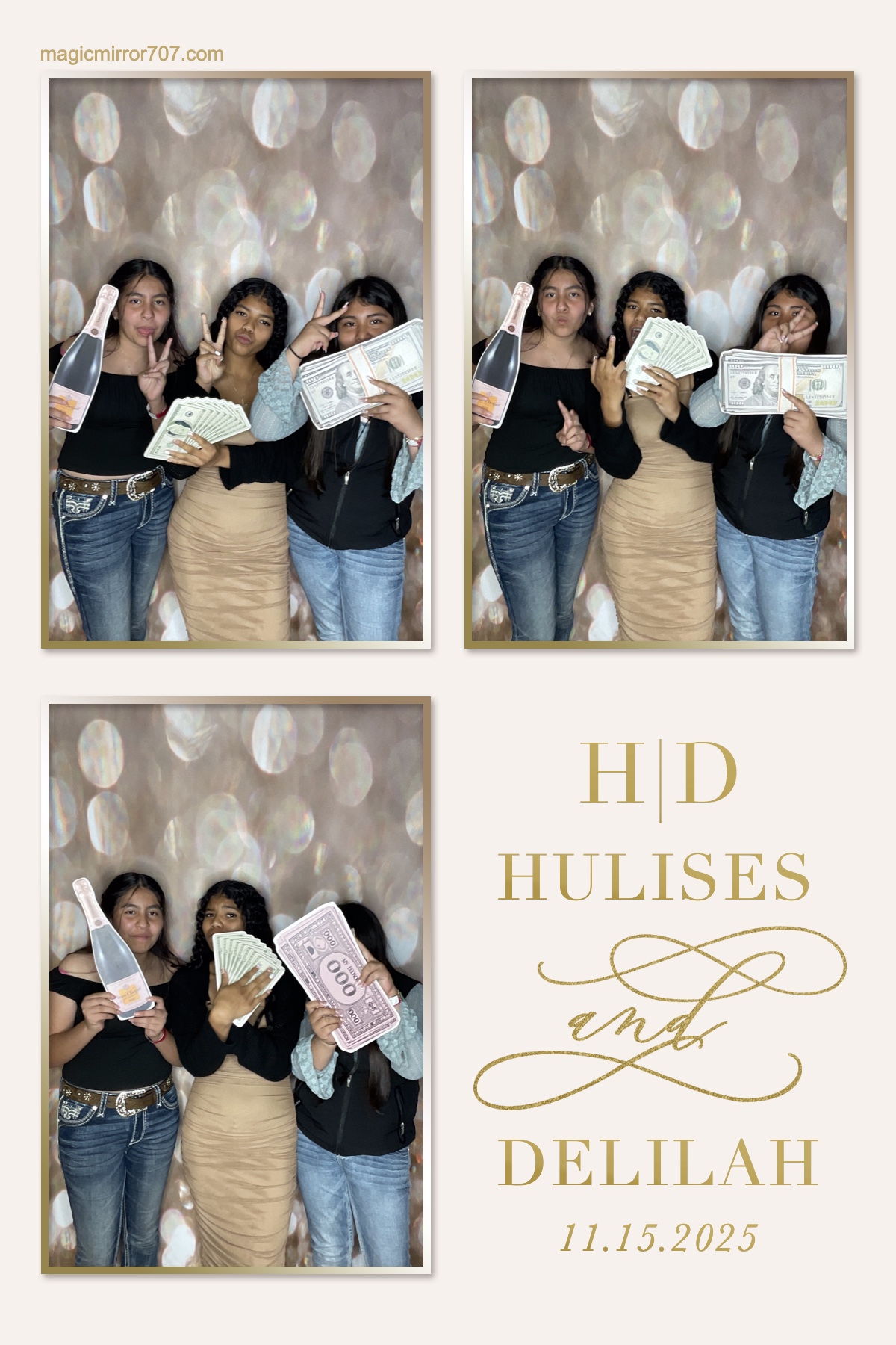 Hulises and Delilah's Wedding | View more photos from the event at gallery.magicmirror707.com/u/MagicMirror707/Hulises-and-Delilahs-Wedding