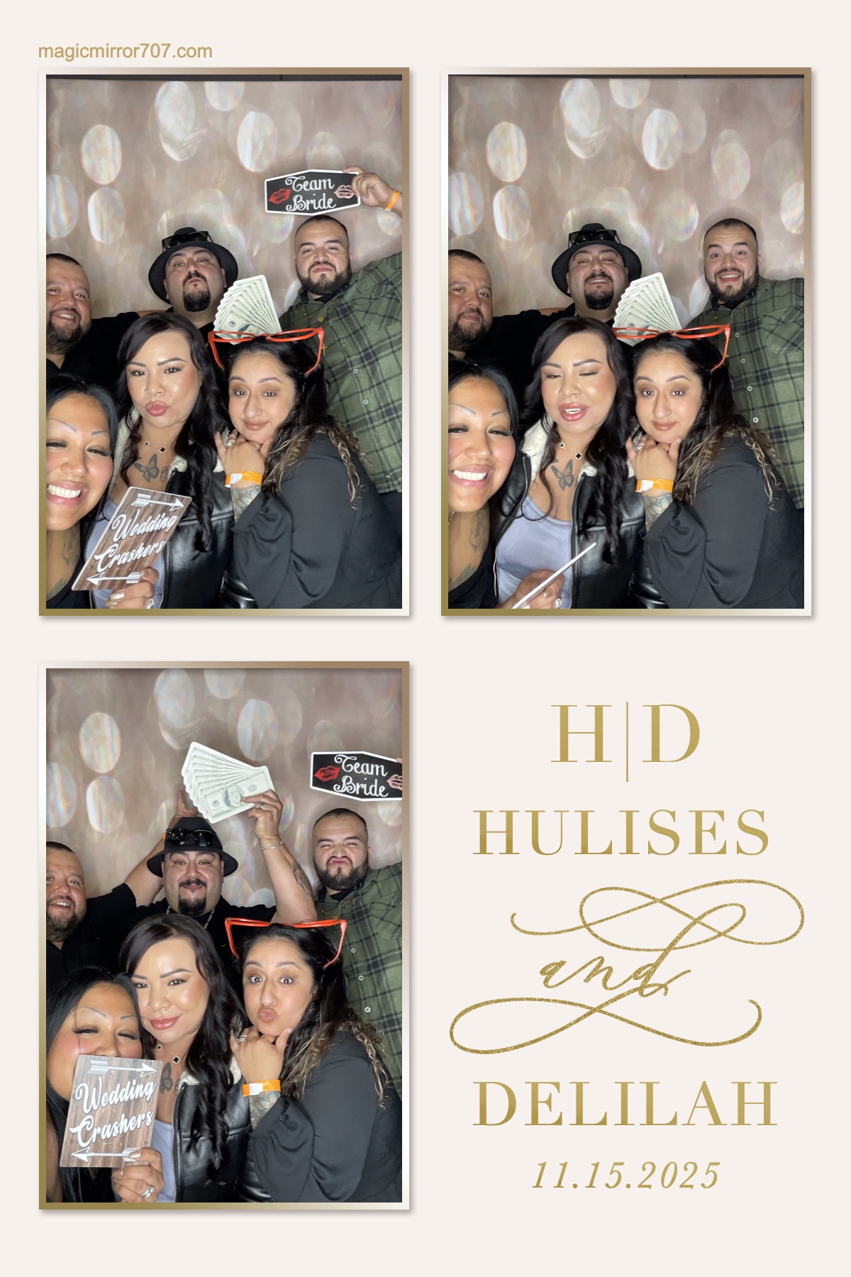 Hulises and Delilah's Wedding | View more photos from the event at gallery.magicmirror707.com/u/MagicMirror707/Hulises-and-Delilahs-Wedding