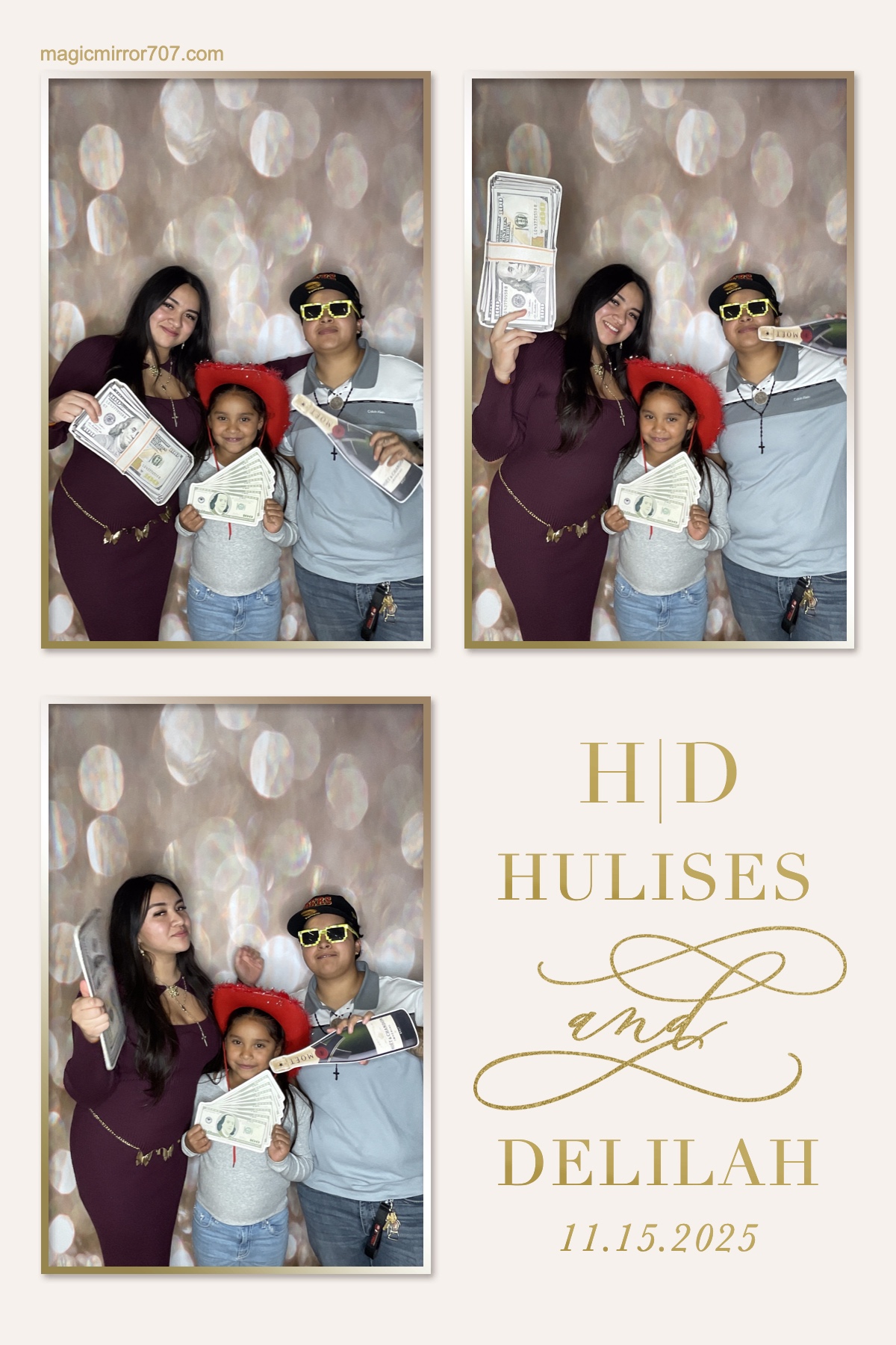 Hulises and Delilah's Wedding | View more photos from the event at gallery.magicmirror707.com/u/MagicMirror707/Hulises-and-Delilahs-Wedding