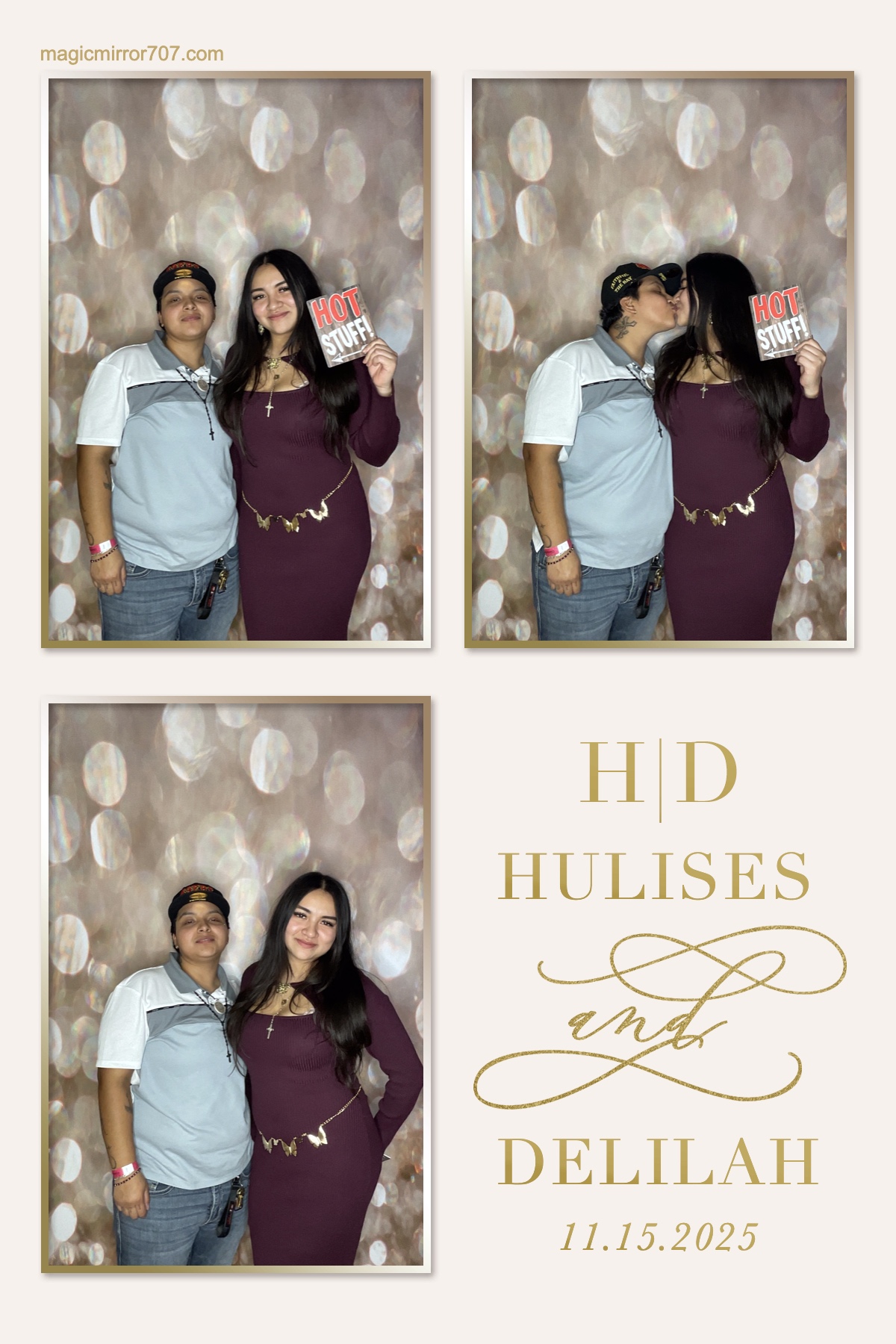 Hulises and Delilah's Wedding | View more photos from the event at gallery.magicmirror707.com/u/MagicMirror707/Hulises-and-Delilahs-Wedding