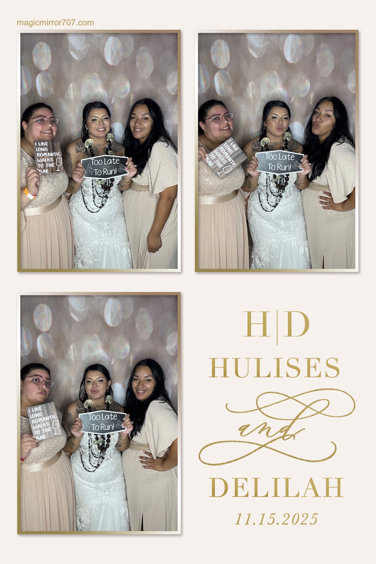 Hulises and Delilah's Wedding | View more photos from the event at gallery.magicmirror707.com/u/MagicMirror707/Hulises-and-Delilahs-Wedding