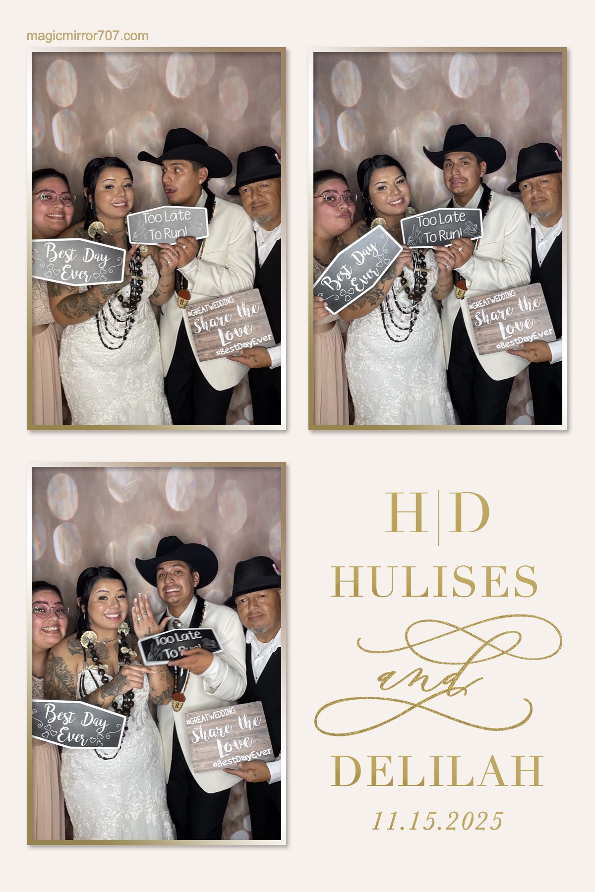 Hulises and Delilah's Wedding | View more photos from the event at gallery.magicmirror707.com/u/MagicMirror707/Hulises-and-Delilahs-Wedding