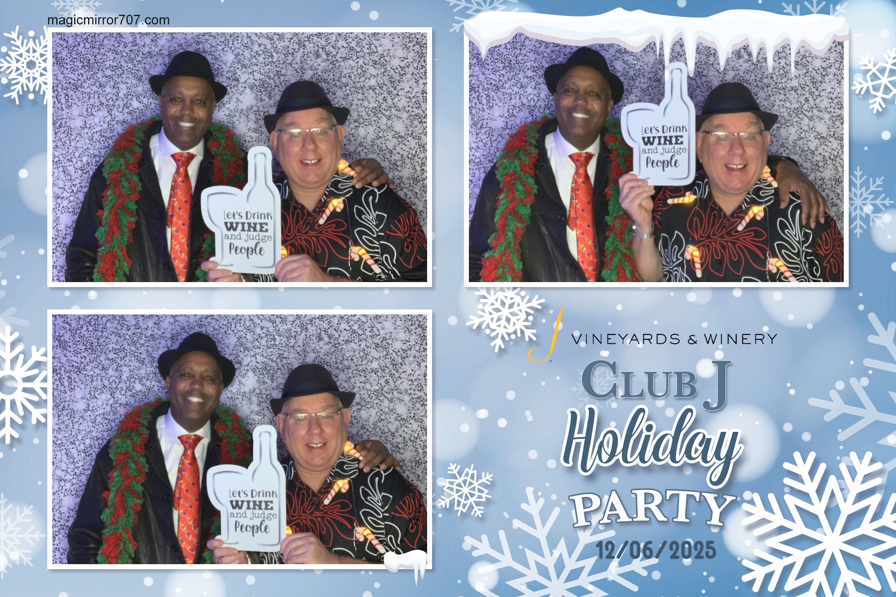 J Vineyards Holiday Party | View more photos from the event at gallery.magicmirror707.com/u/MagicMirror707/J-Vineyards-Holiday-Party