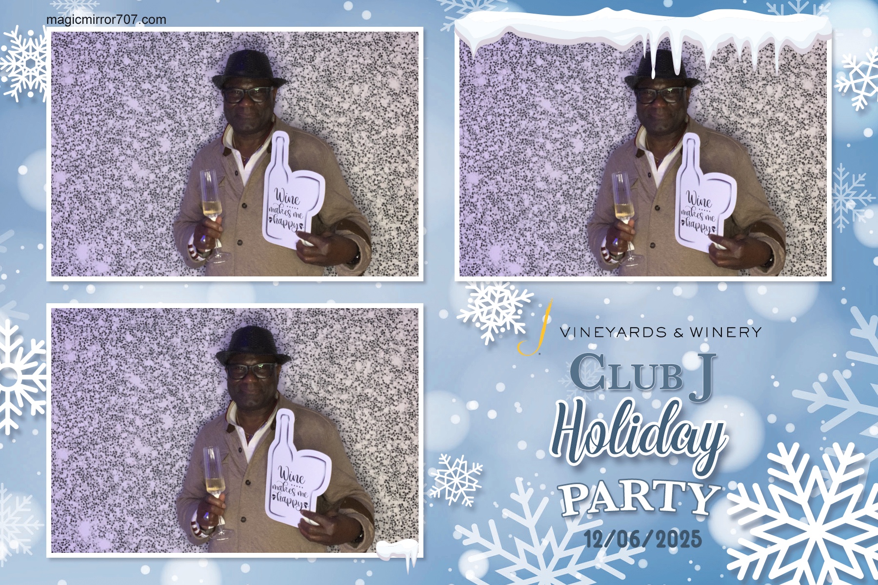 J Vineyards Holiday Party | View more photos from the event at gallery.magicmirror707.com/u/MagicMirror707/J-Vineyards-Holiday-Party