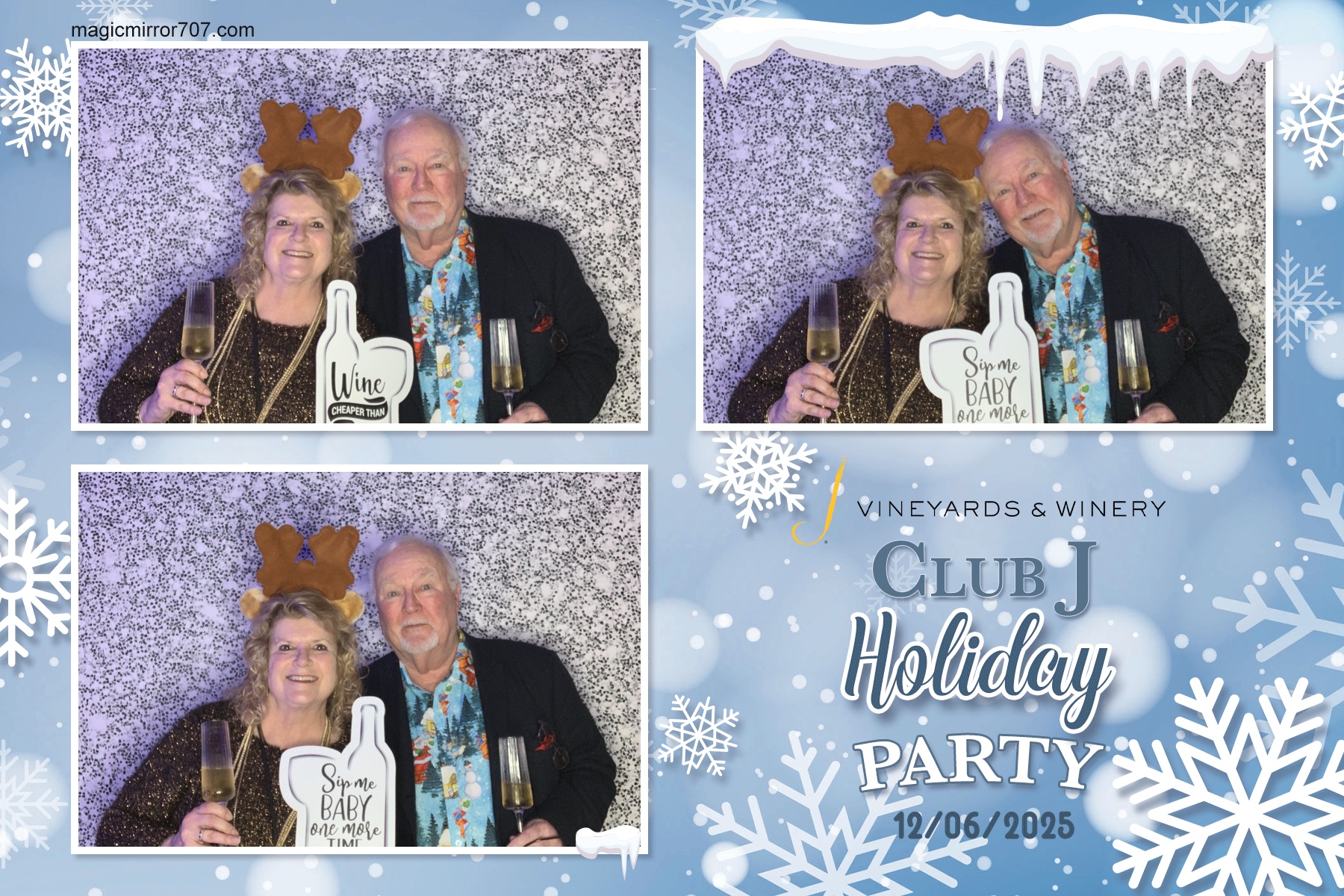 J Vineyards Holiday Party | View more photos from the event at gallery.magicmirror707.com/u/MagicMirror707/J-Vineyards-Holiday-Party