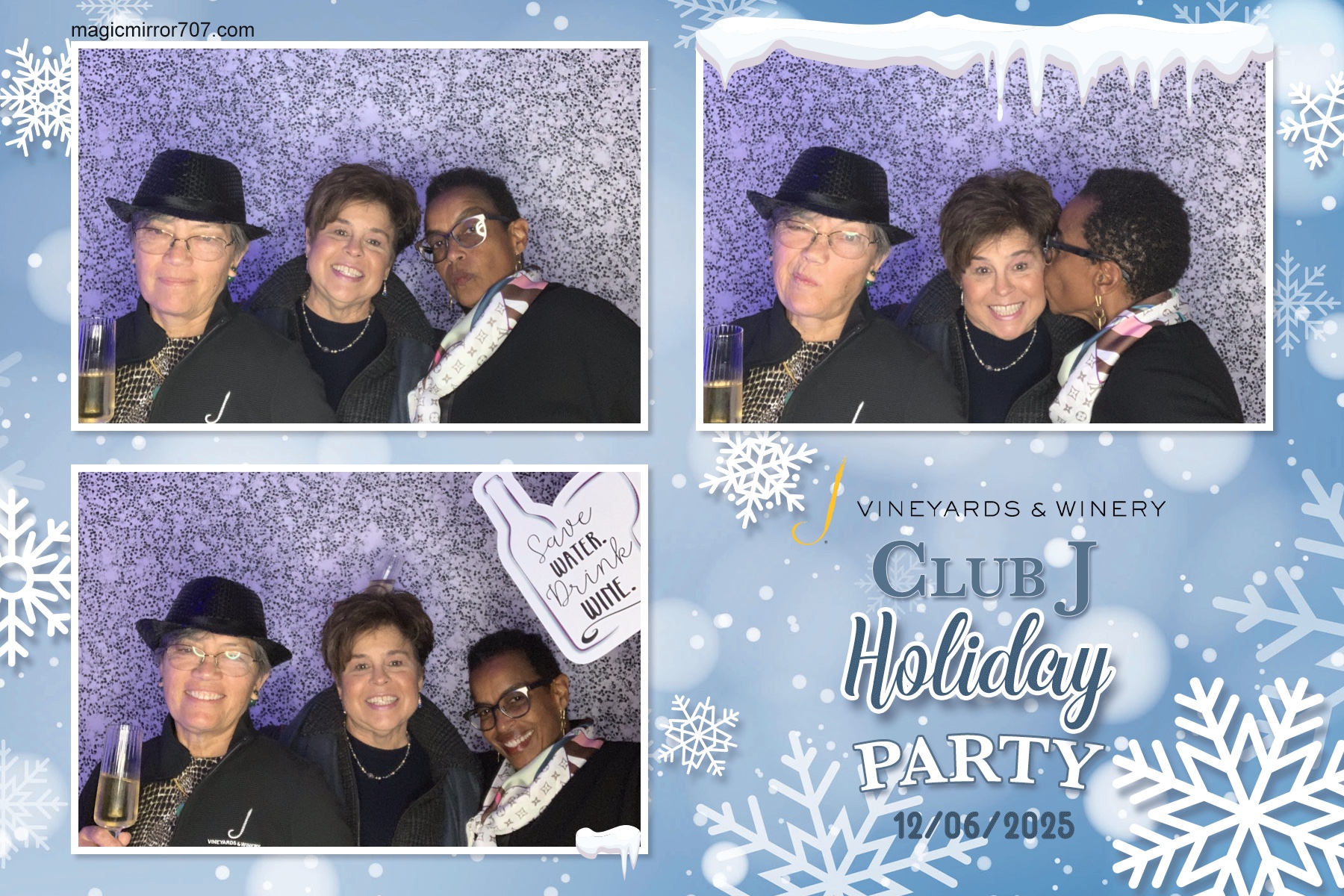 J Vineyards Holiday Party | View more photos from the event at gallery.magicmirror707.com/u/MagicMirror707/J-Vineyards-Holiday-Party