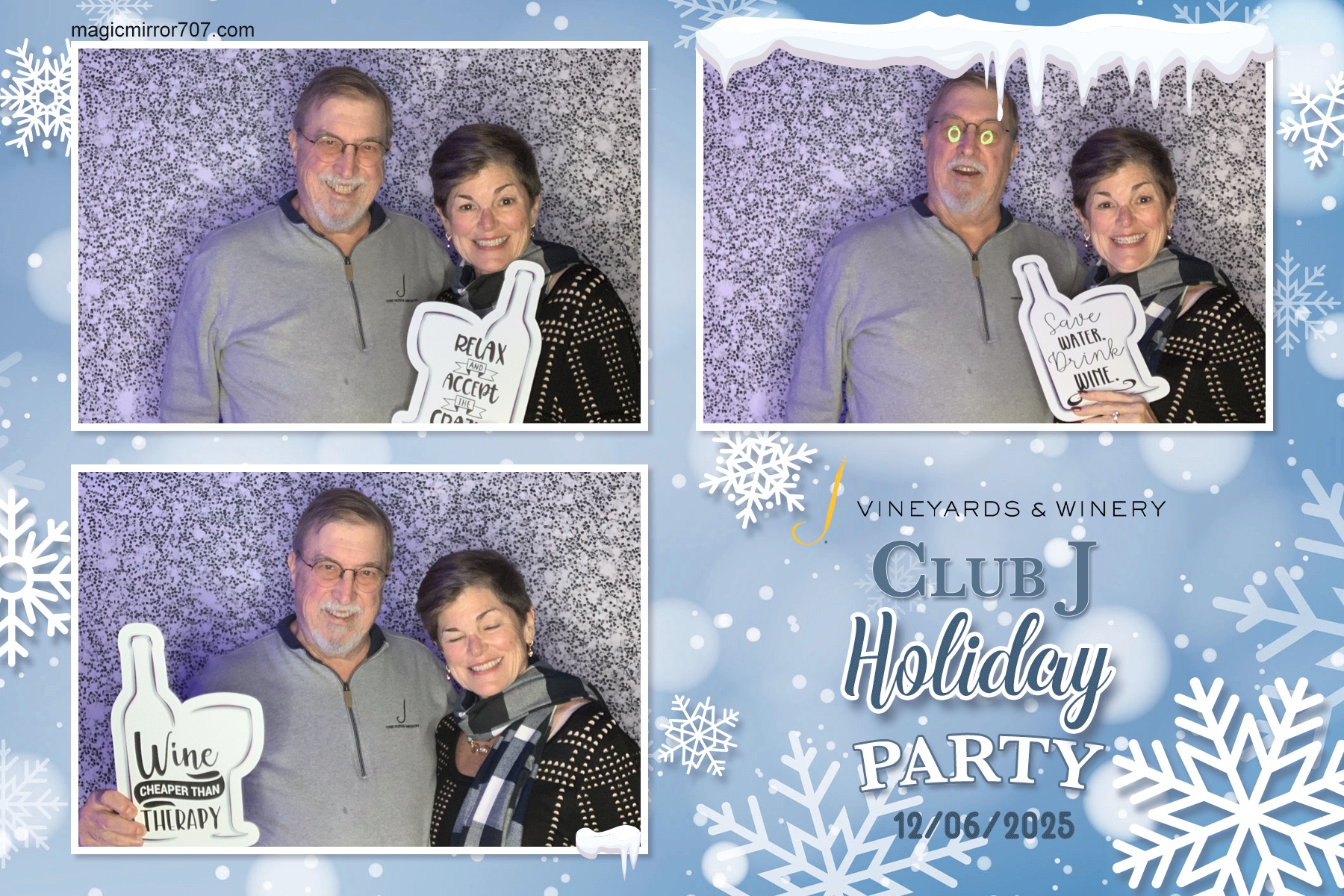 J Vineyards Holiday Party | View more photos from the event at gallery.magicmirror707.com/u/MagicMirror707/J-Vineyards-Holiday-Party