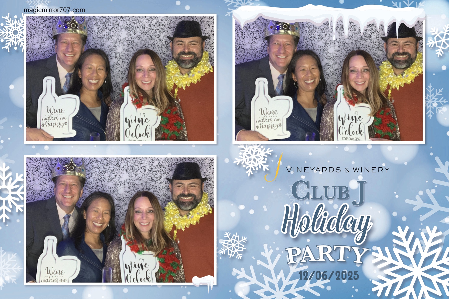 J Vineyards Holiday Party | View more photos from the event at gallery.magicmirror707.com/u/MagicMirror707/J-Vineyards-Holiday-Party