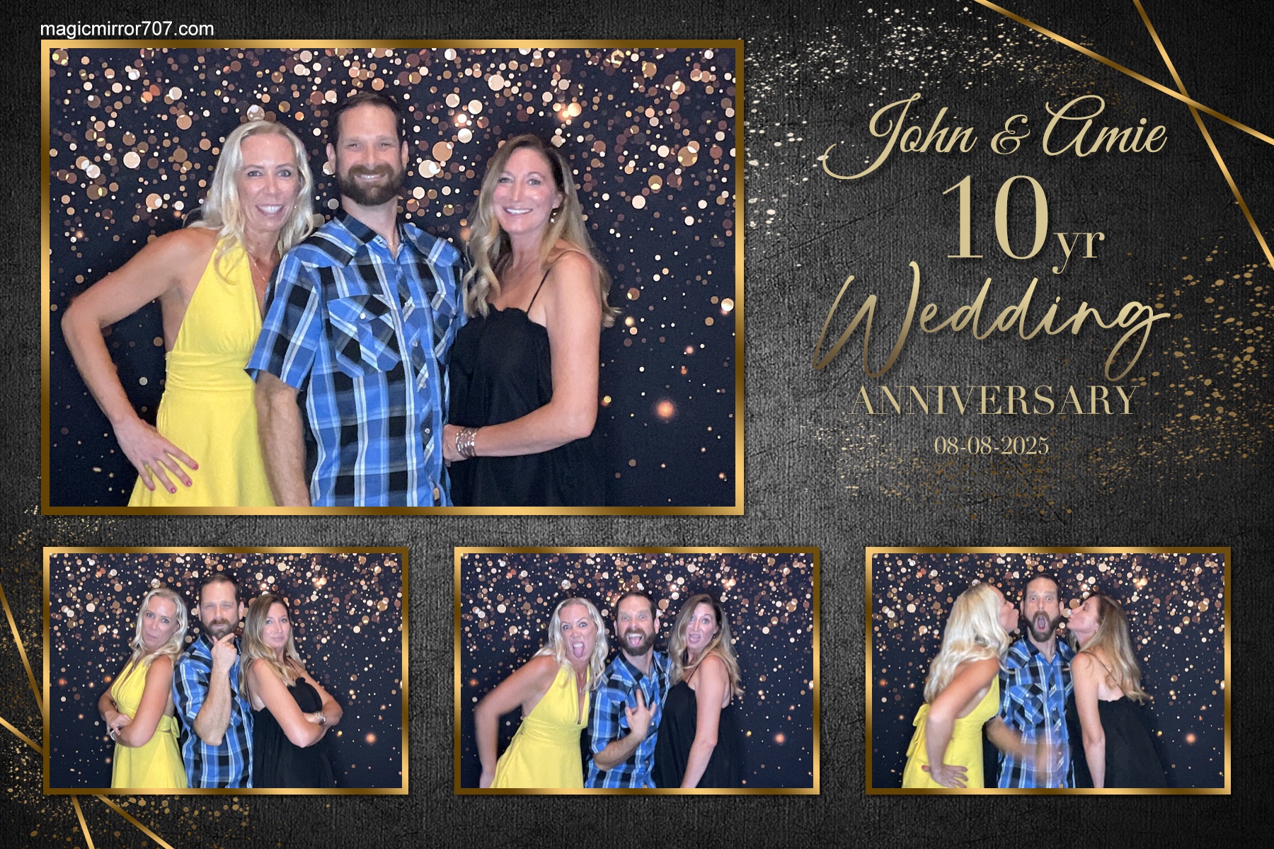 John & Amie 10th Wedding Anniversary  | View more photos from the event at gallery.magicmirror707.com/u/MagicMirror707/John-Amie-10th-Wedding-Anniversary