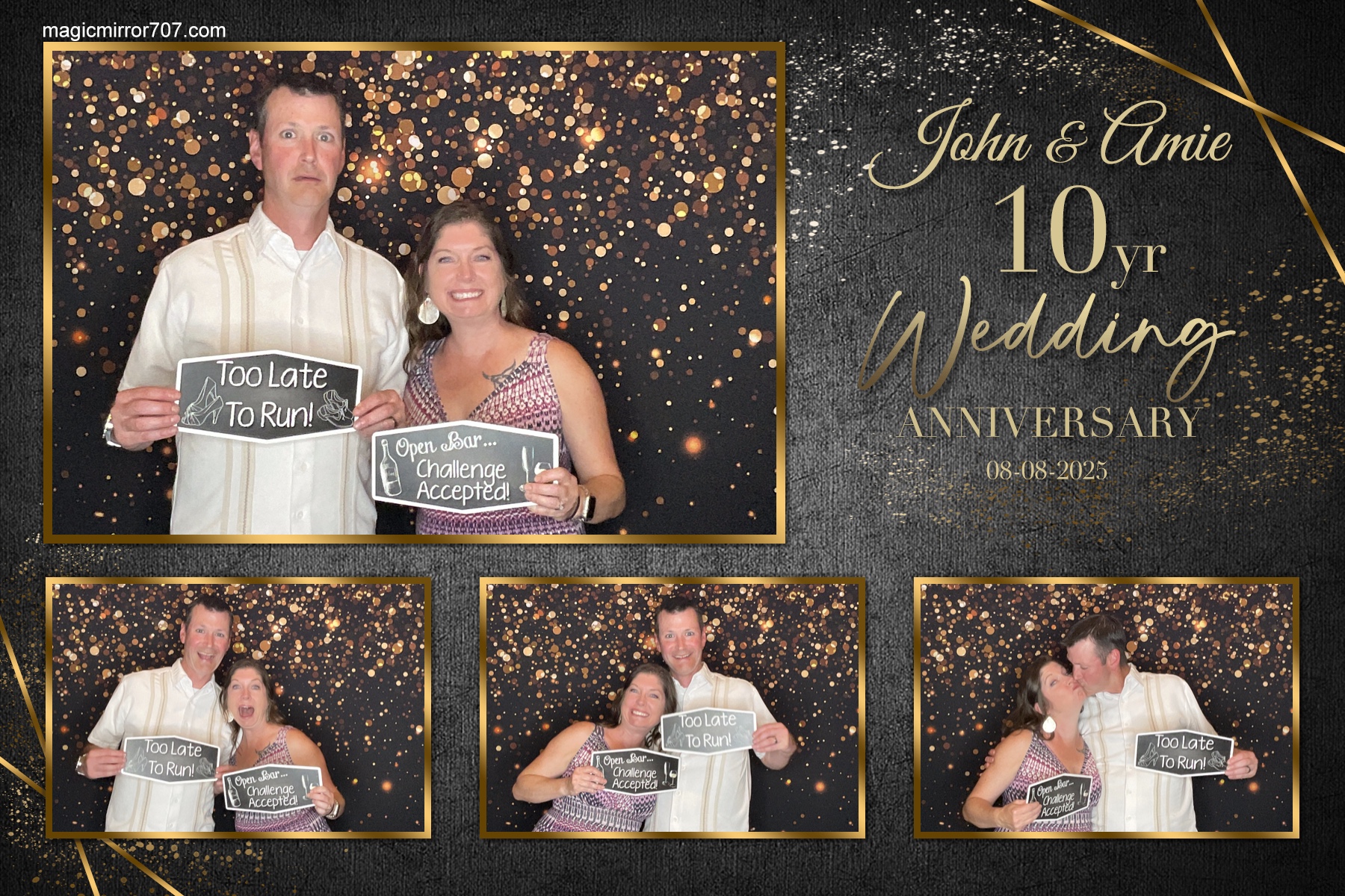 John & Amie 10th Wedding Anniversary  | View more photos from the event at gallery.magicmirror707.com/u/MagicMirror707/John-Amie-10th-Wedding-Anniversary