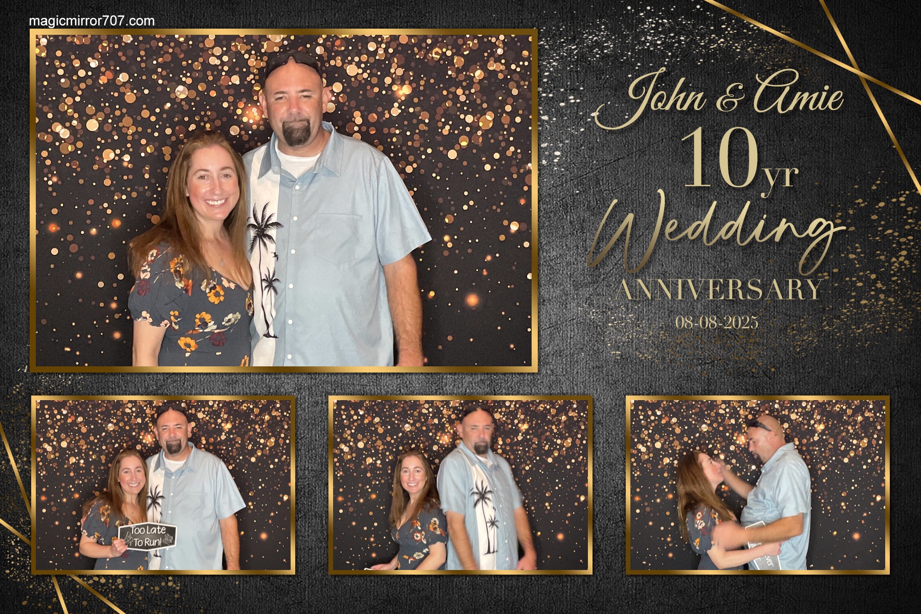 John & Amie 10th Wedding Anniversary  | View more photos from the event at gallery.magicmirror707.com/u/MagicMirror707/John-Amie-10th-Wedding-Anniversary