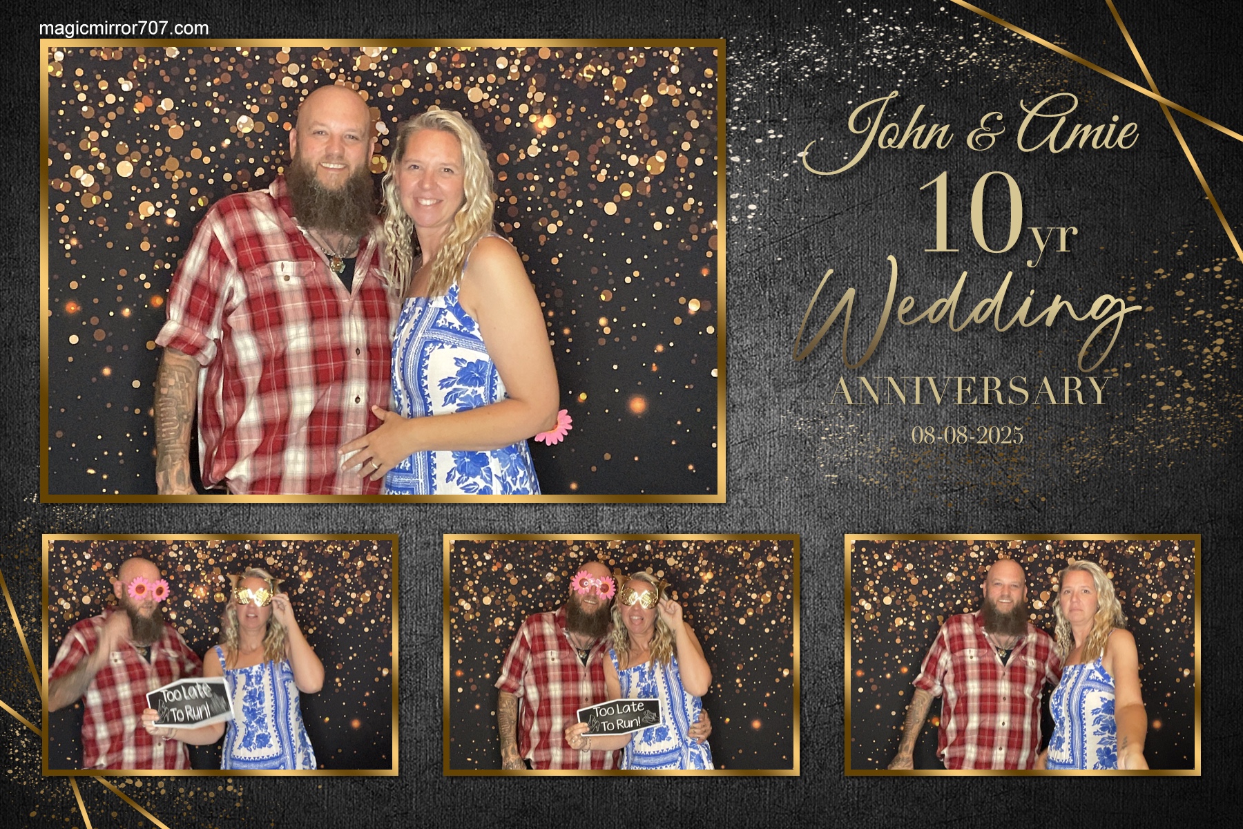 John & Amie 10th Wedding Anniversary  | View more photos from the event at gallery.magicmirror707.com/u/MagicMirror707/John-Amie-10th-Wedding-Anniversary