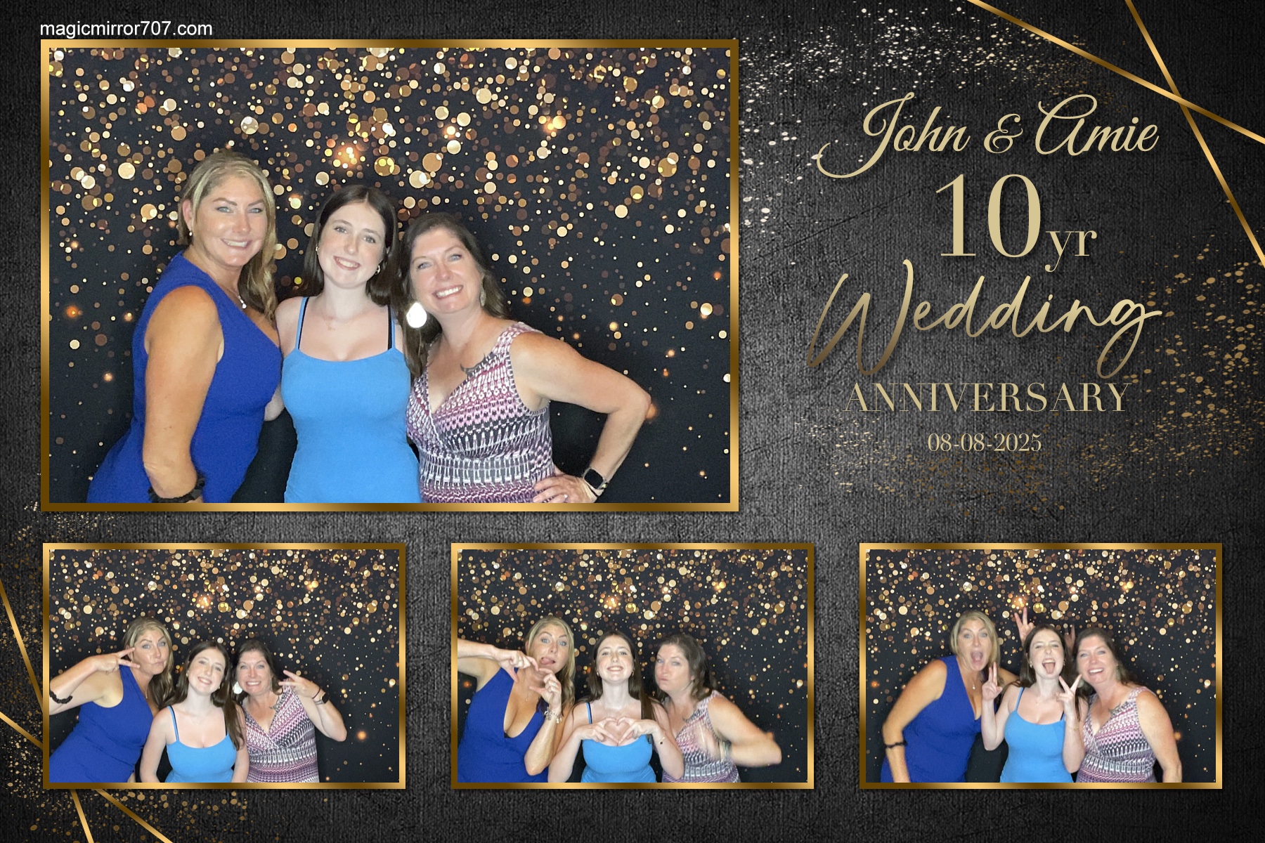 John & Amie 10th Wedding Anniversary  | View more photos from the event at gallery.magicmirror707.com/u/MagicMirror707/John-Amie-10th-Wedding-Anniversary