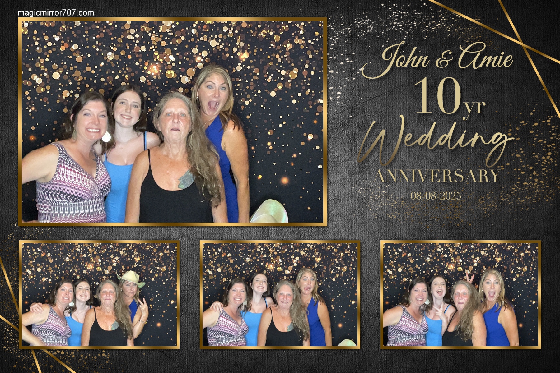 John & Amie 10th Wedding Anniversary  | View more photos from the event at gallery.magicmirror707.com/u/MagicMirror707/John-Amie-10th-Wedding-Anniversary