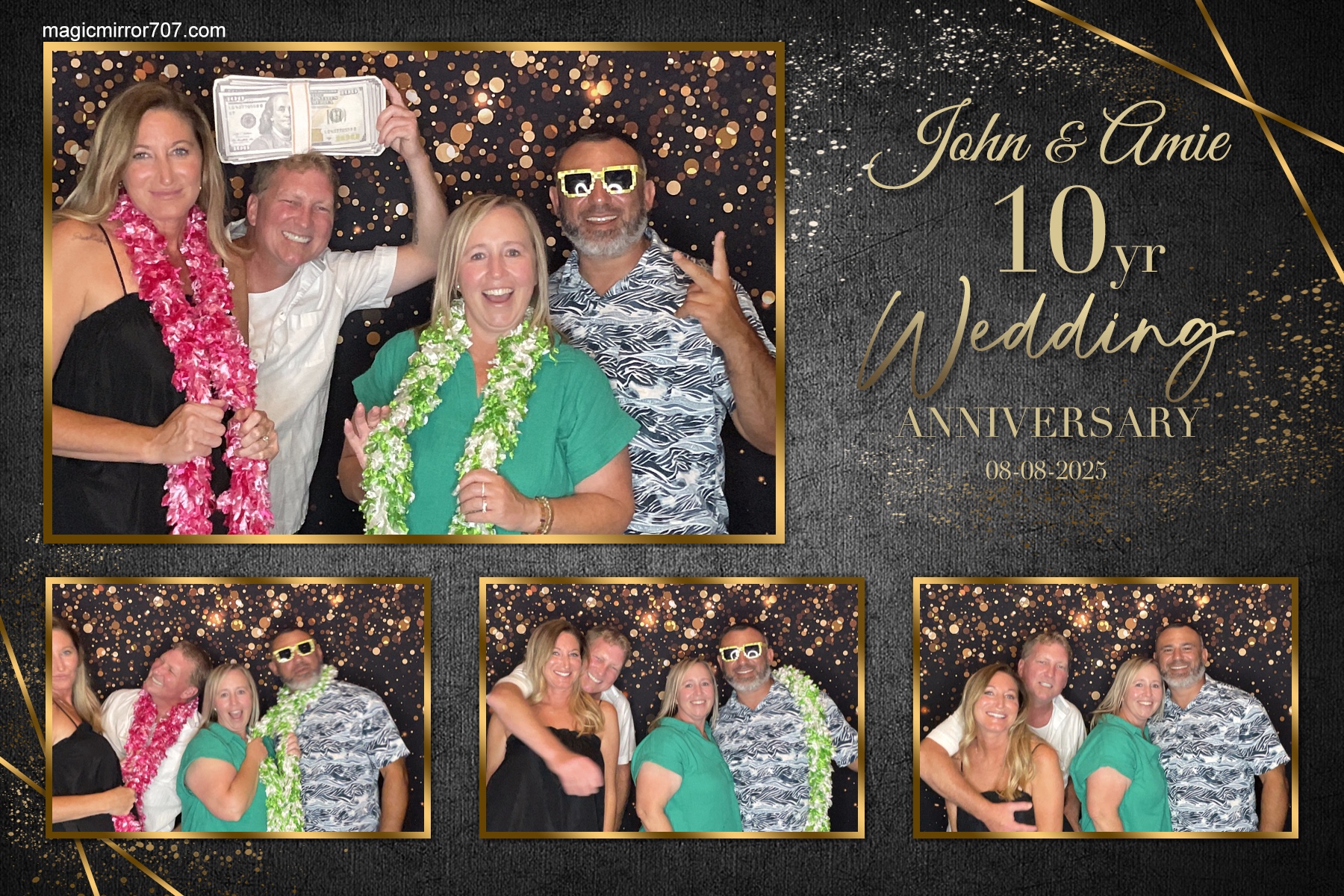 John & Amie 10th Wedding Anniversary  | View more photos from the event at gallery.magicmirror707.com/u/MagicMirror707/John-Amie-10th-Wedding-Anniversary