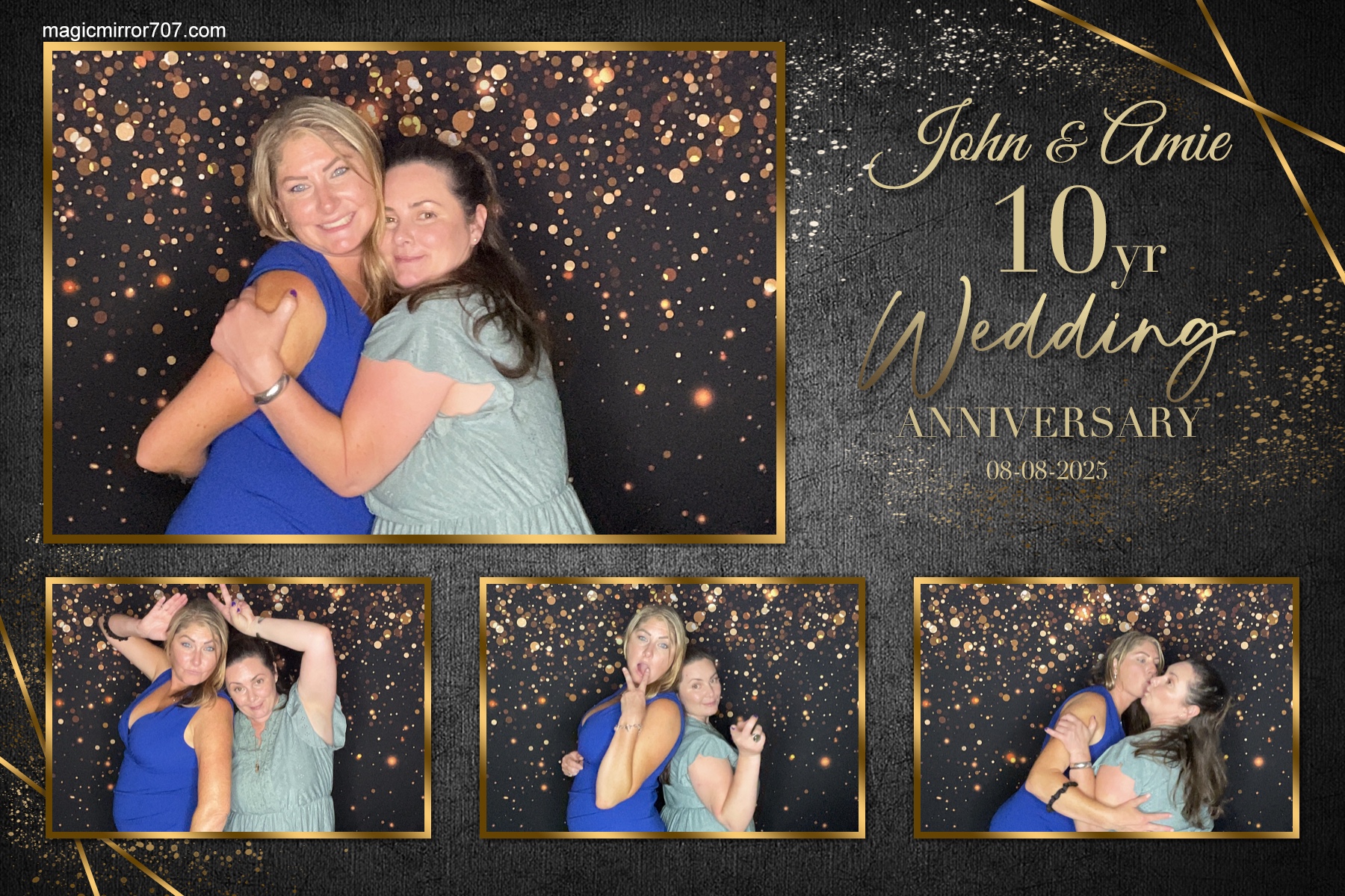 John & Amie 10th Wedding Anniversary  | View more photos from the event at gallery.magicmirror707.com/u/MagicMirror707/John-Amie-10th-Wedding-Anniversary