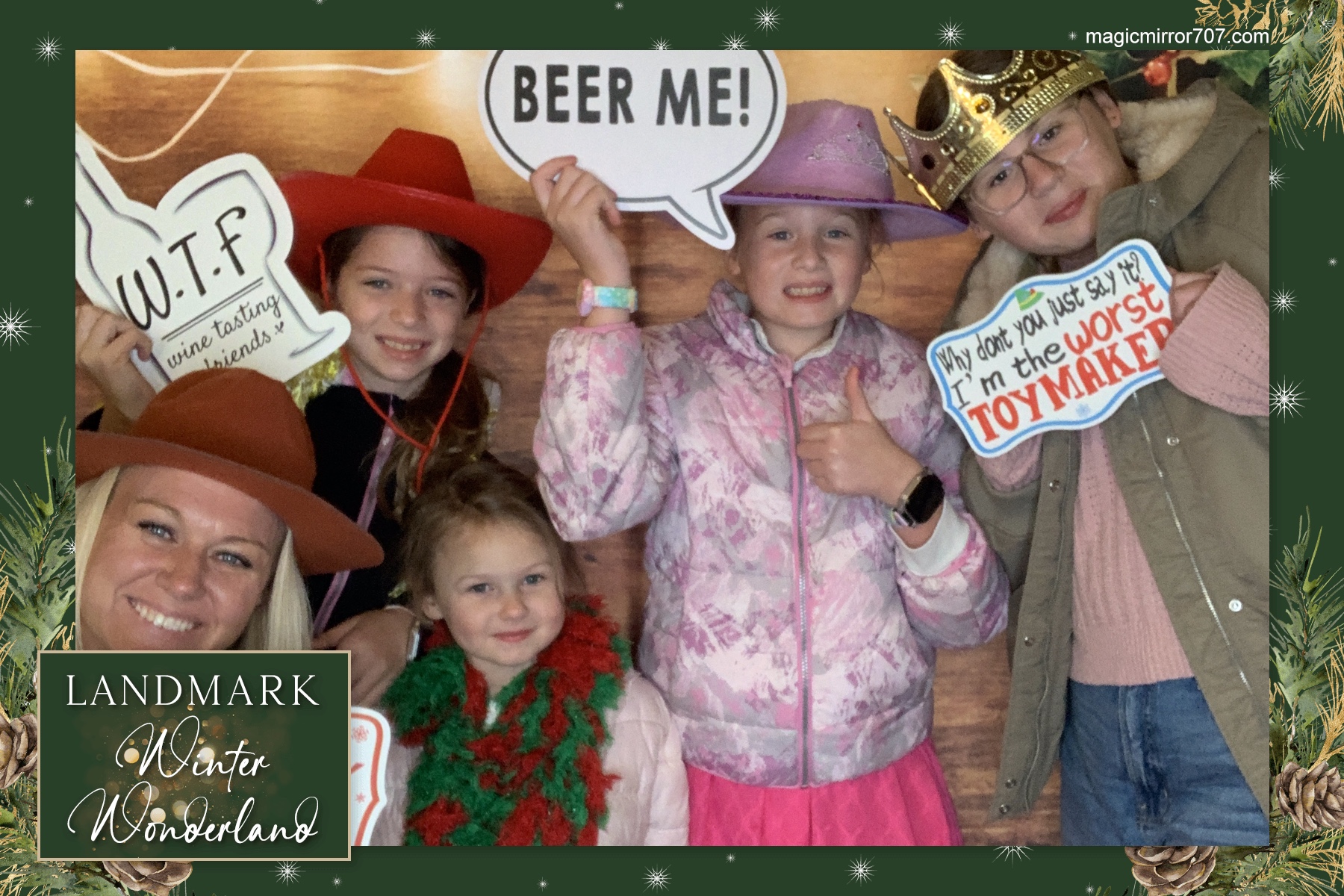 Landmark Annual Holiday Party – Santa Lap  | View more photos from the event at gallery.magicmirror707.com/u/MagicMirror707/Landmark-Annual-Holiday-Party-–-Santa-Lap