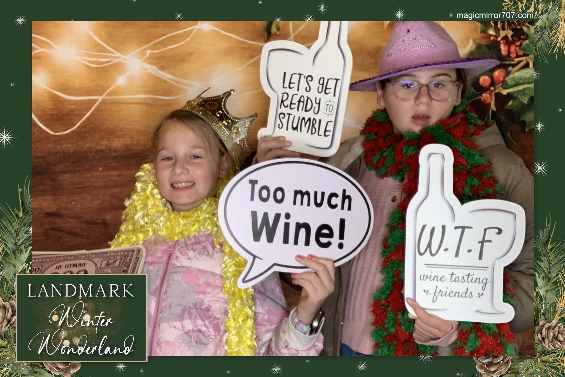 Landmark Annual Holiday Party – Santa Lap  | View more photos from the event at gallery.magicmirror707.com/u/MagicMirror707/Landmark-Annual-Holiday-Party-–-Santa-Lap