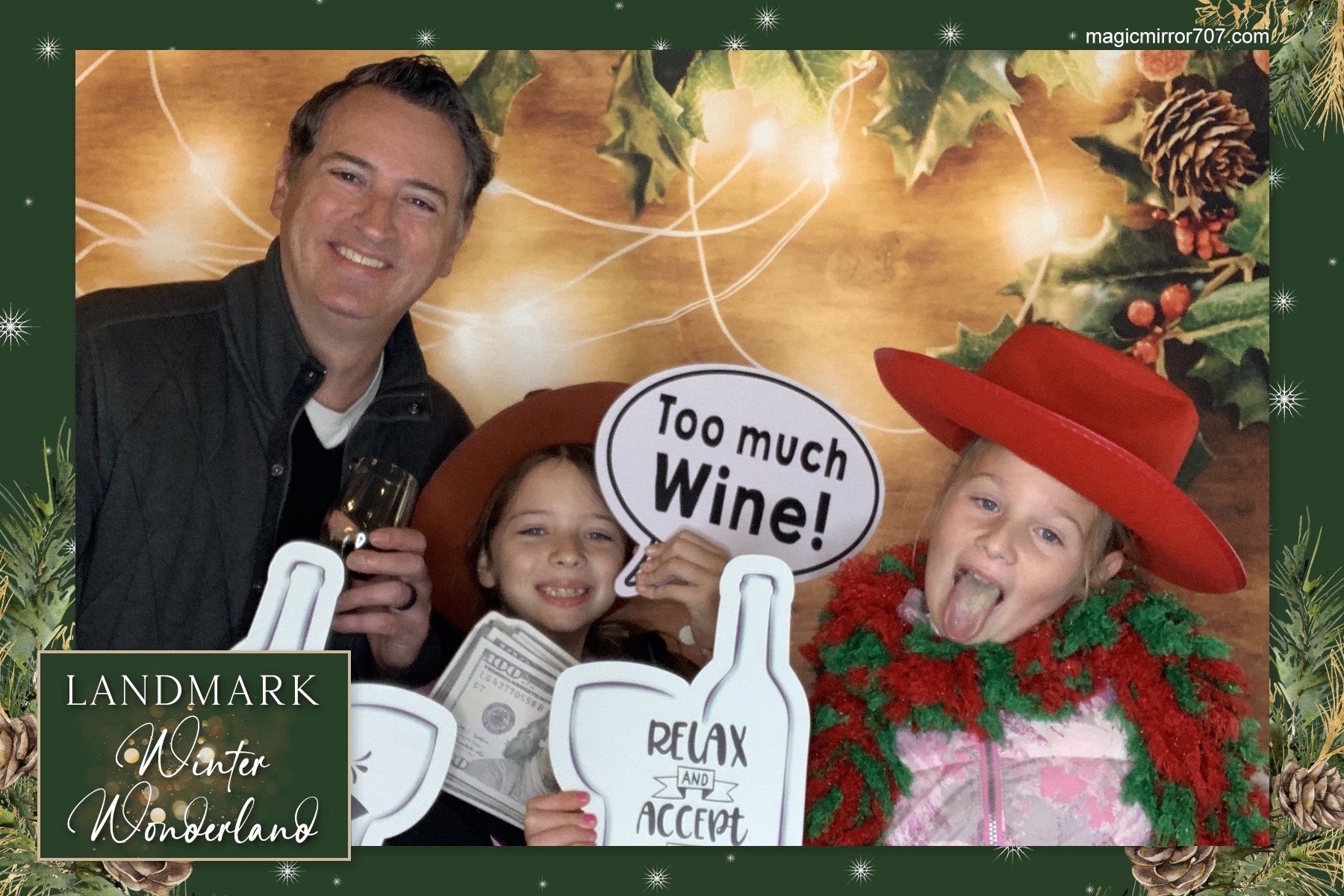 Landmark Annual Holiday Party – Santa Lap  | View more photos from the event at gallery.magicmirror707.com/u/MagicMirror707/Landmark-Annual-Holiday-Party-–-Santa-Lap