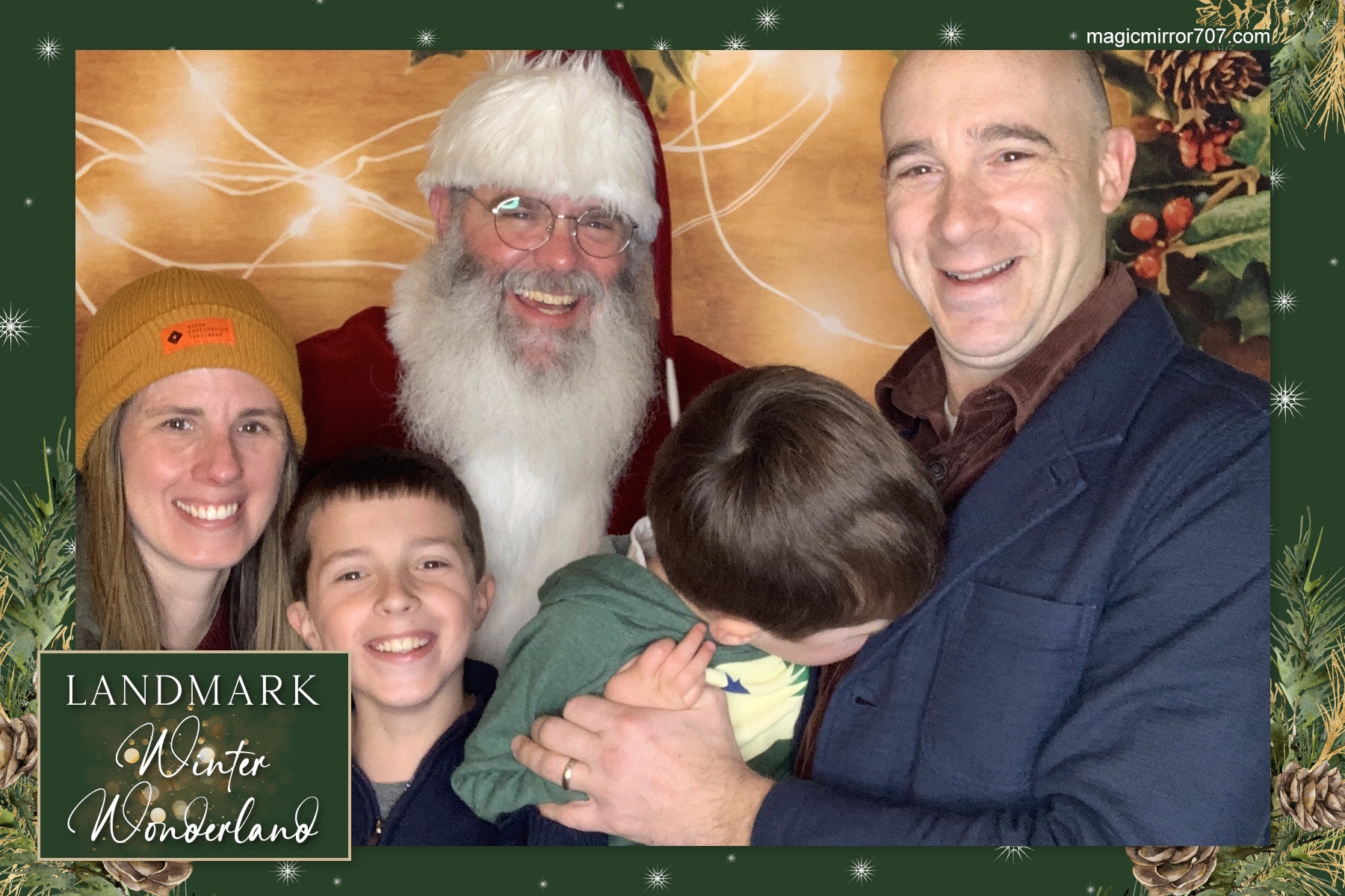 Landmark Annual Holiday Party – Santa Lap  | View more photos from the event at gallery.magicmirror707.com/u/MagicMirror707/Landmark-Annual-Holiday-Party-–-Santa-Lap