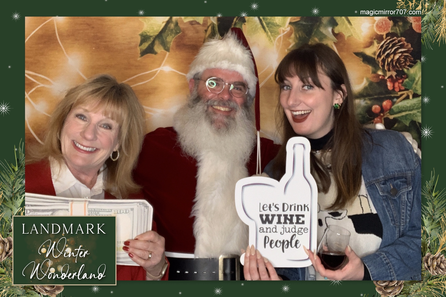 Landmark Annual Holiday Party – Santa Lap  | View more photos from the event at gallery.magicmirror707.com/u/MagicMirror707/Landmark-Annual-Holiday-Party-–-Santa-Lap